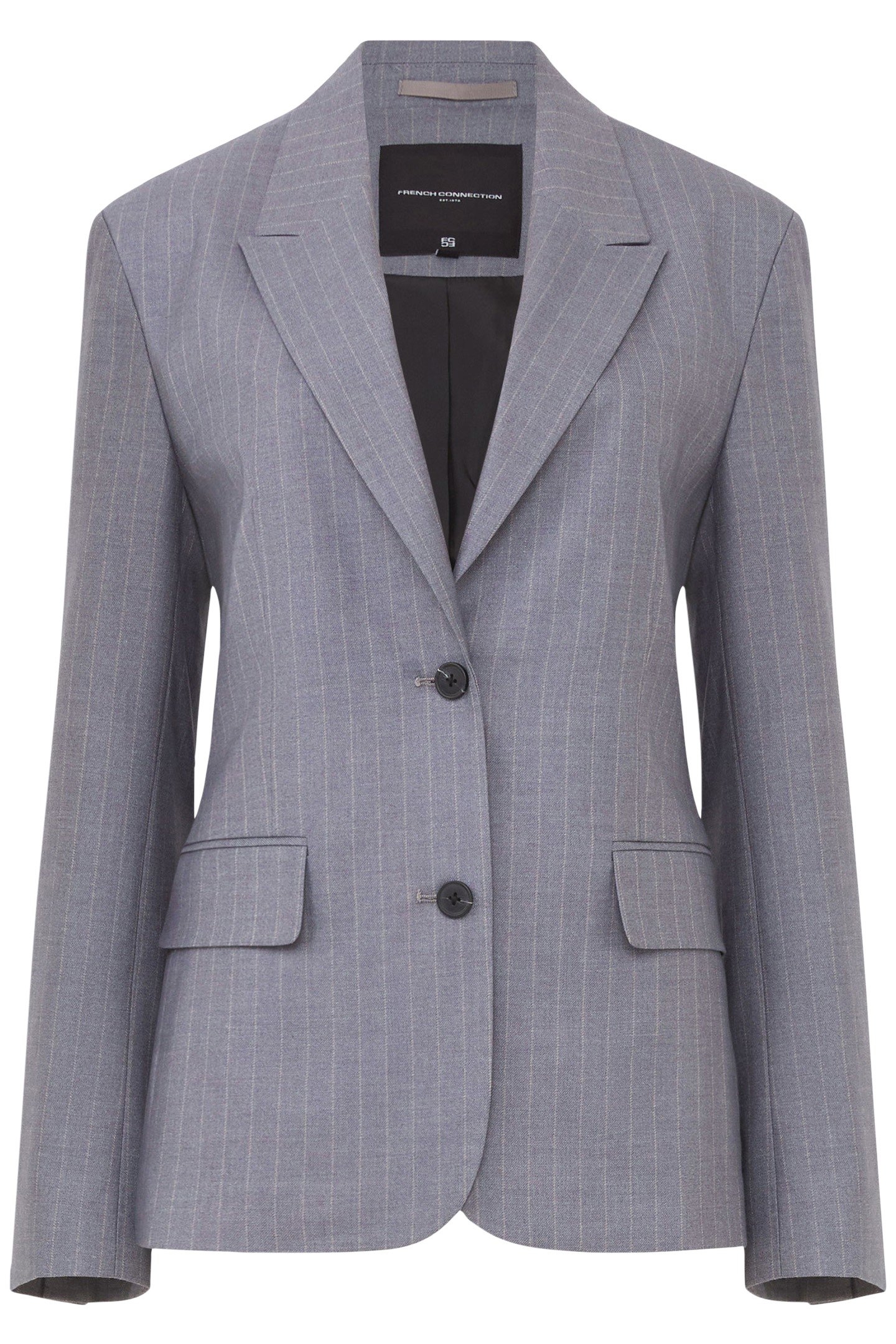 FIORELLA PIN STRIPE BLAZER GREY 3
