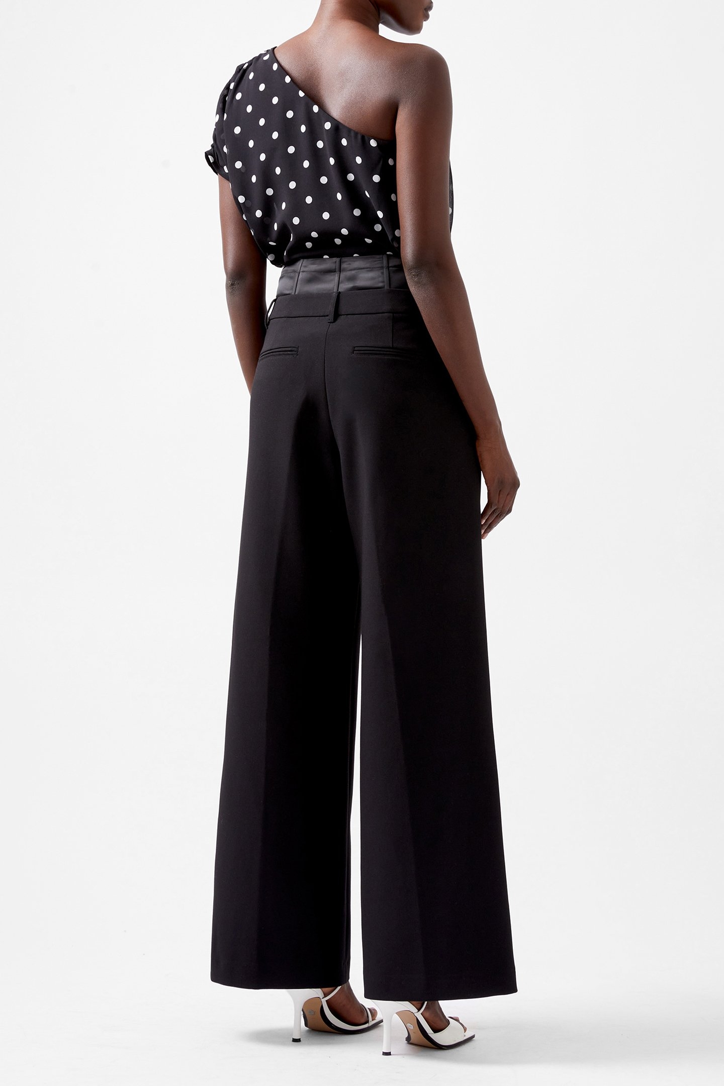 GEMMA CAREY SATIN TUXEDO TROUS BLACKOUT 3