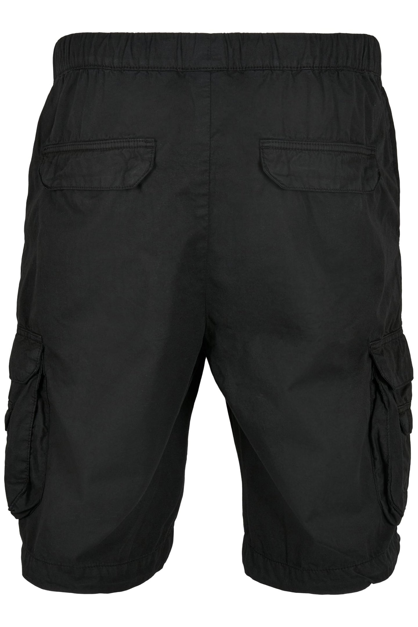 DOUBLE POCKET CARGO SHORTS BLACK 2