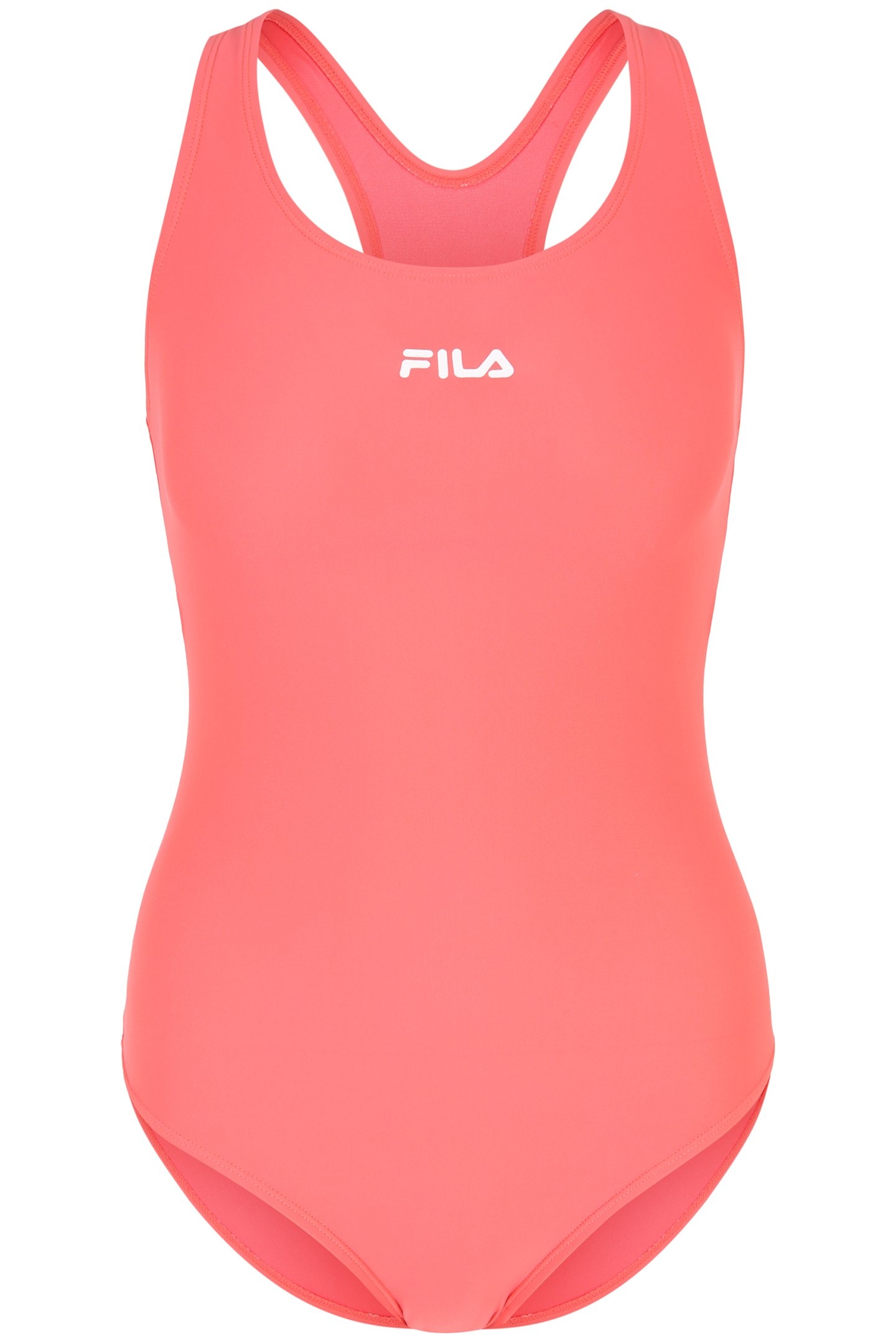 SAKI RACER BACK SWIMSUIT CALYPSO CORAL 1