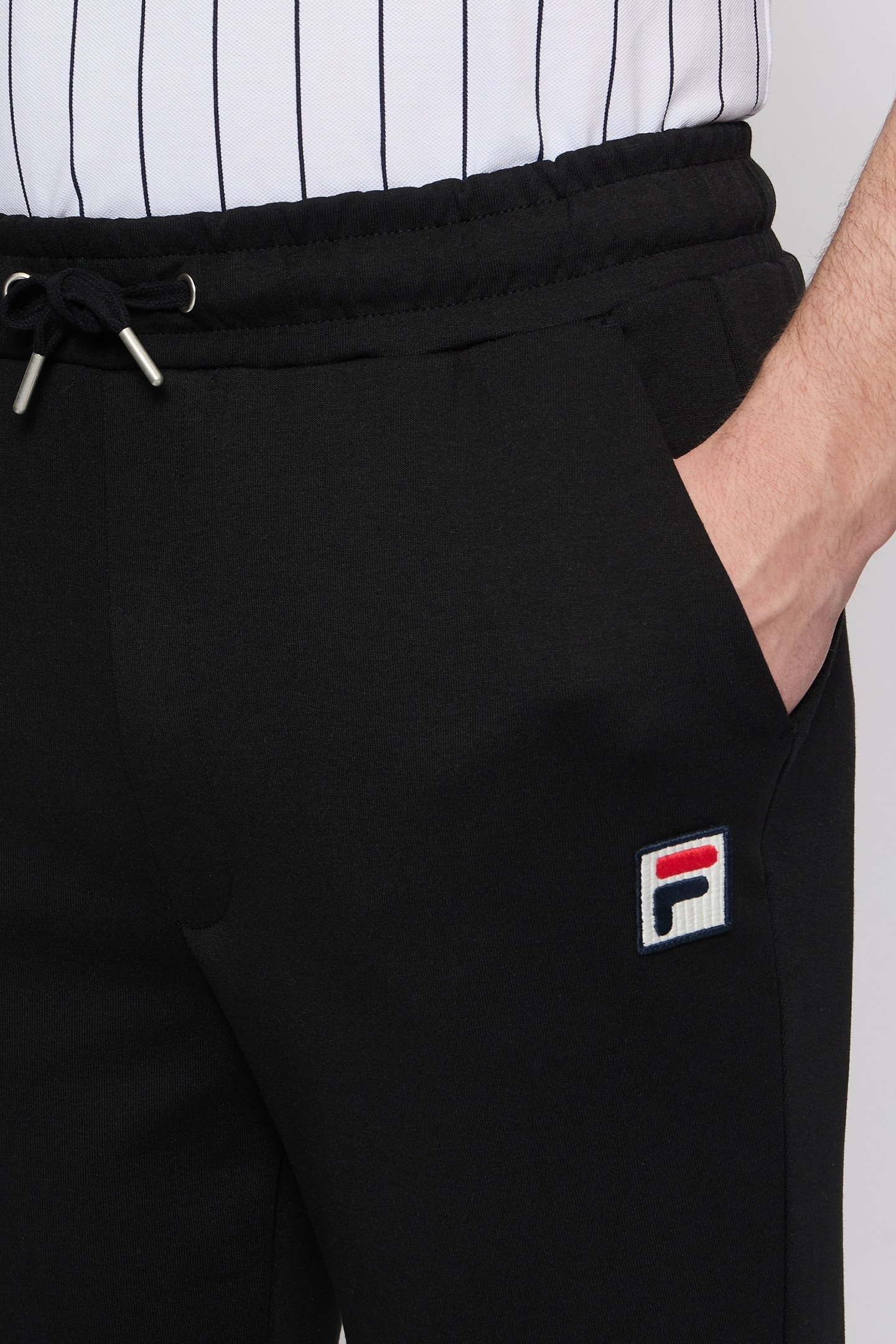 LOBBES TAPERED PANTS BLACK 7