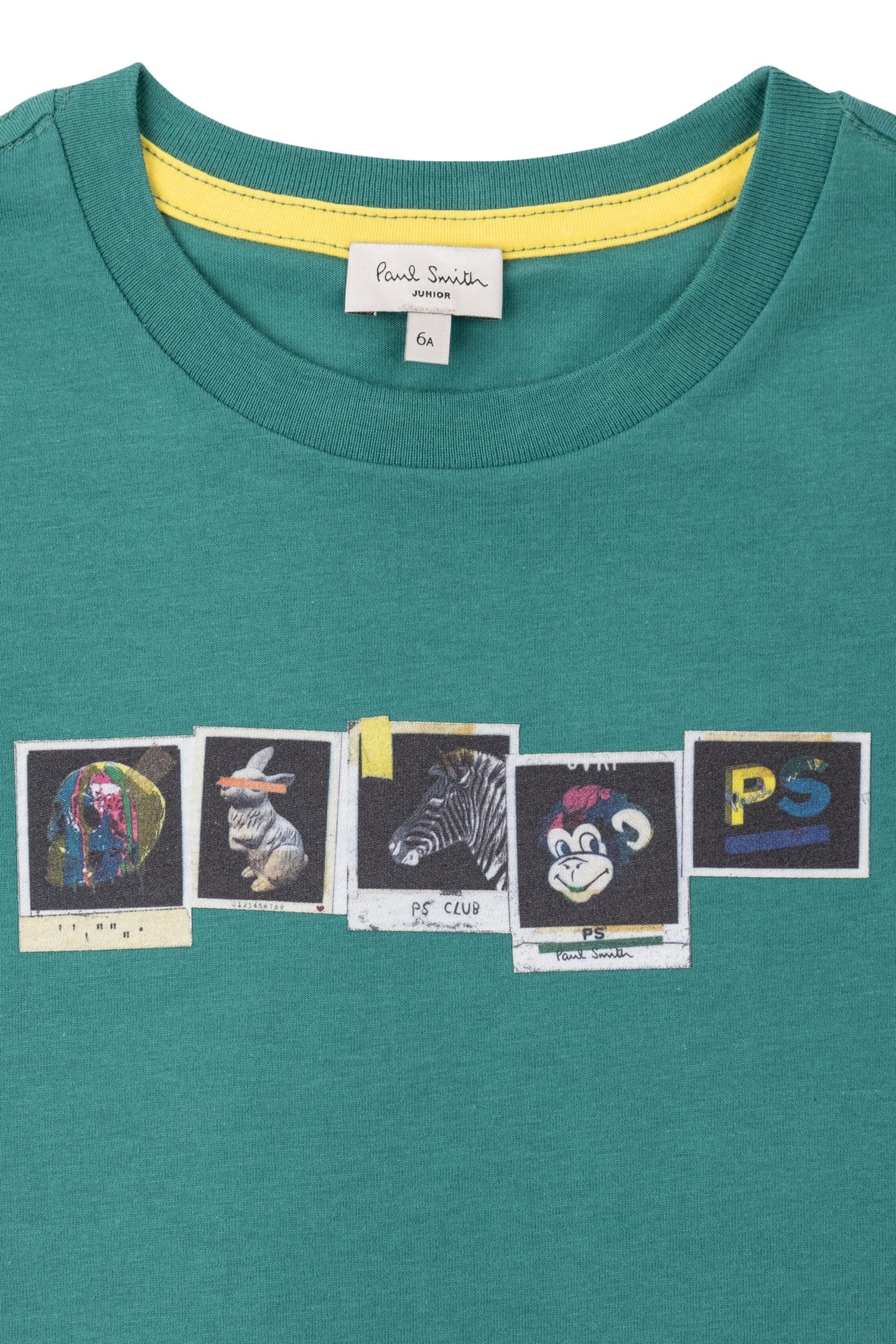 COLT COTTON POLAROID PHOTOS BOYS TSHIRT GREYISH GREEN 2