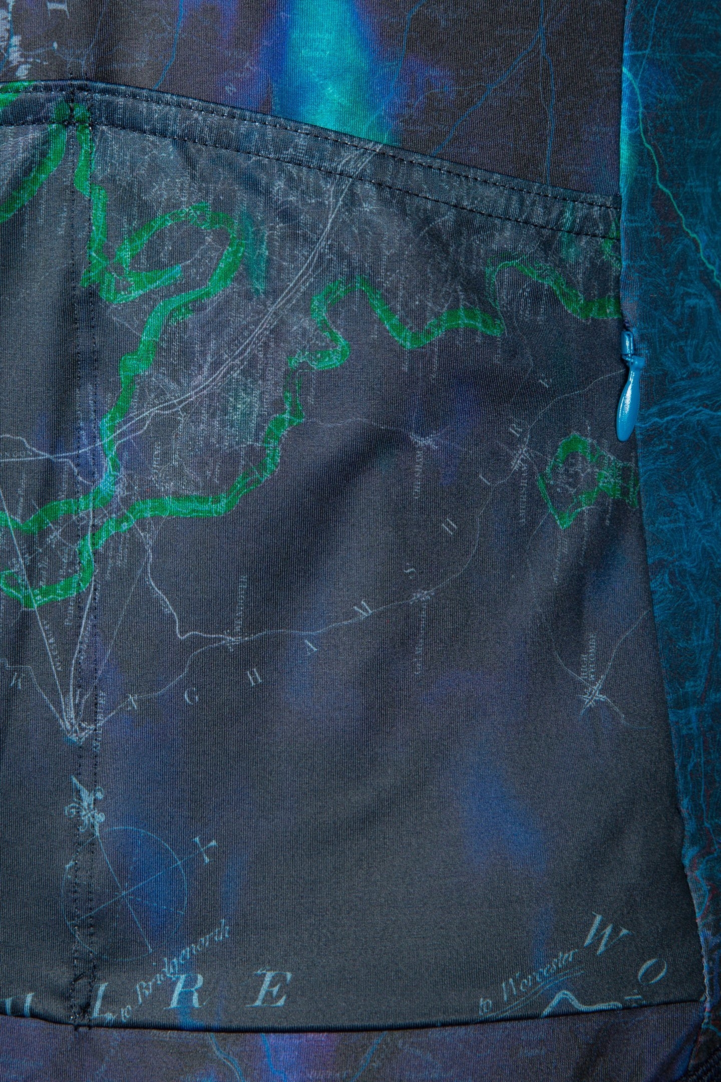 CYCLE JERSEY L/S MAP VERY DARK NAVY 8