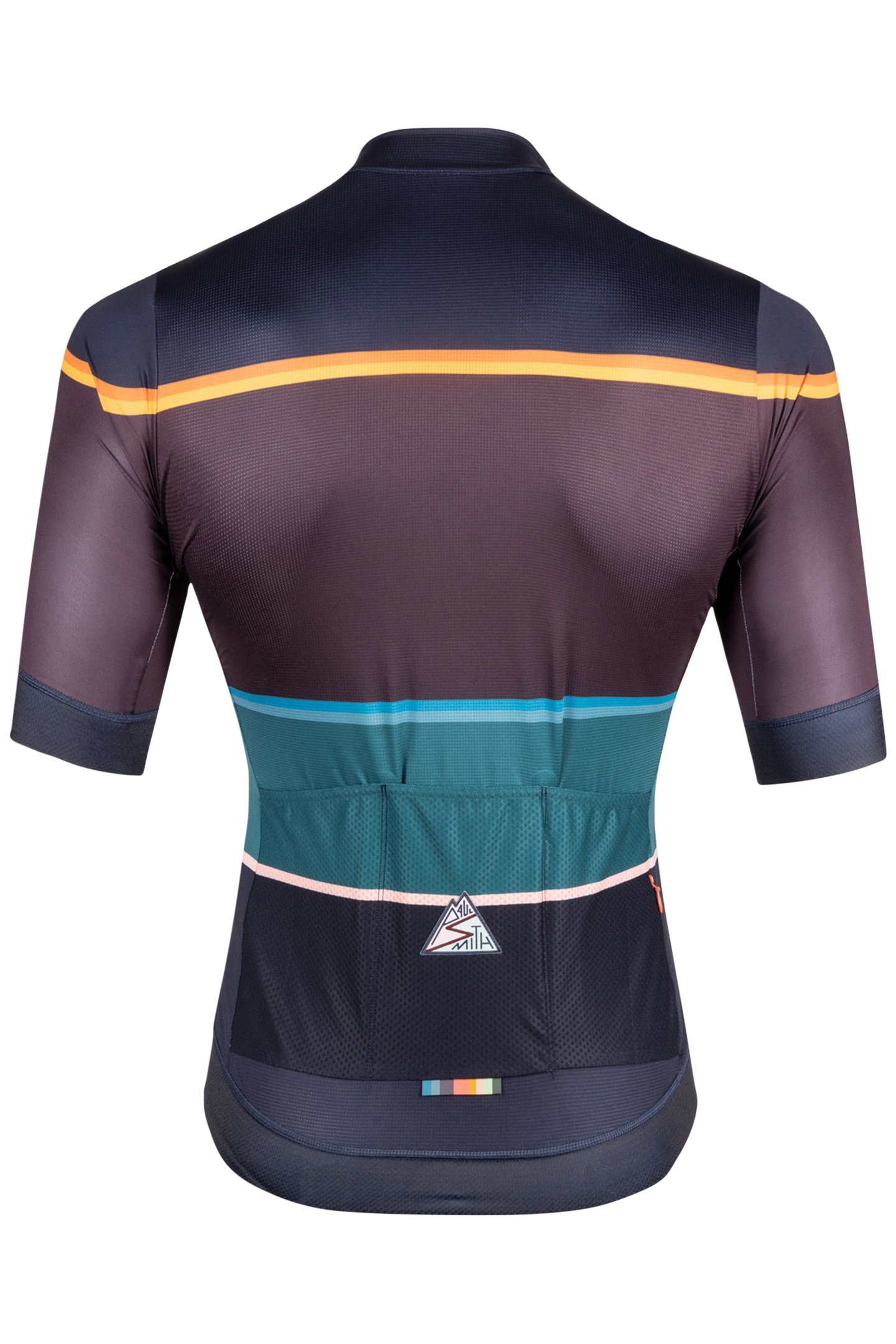 CYCLE JERSEY S/S BOLD STRIPE VERY DARK NAVY 4