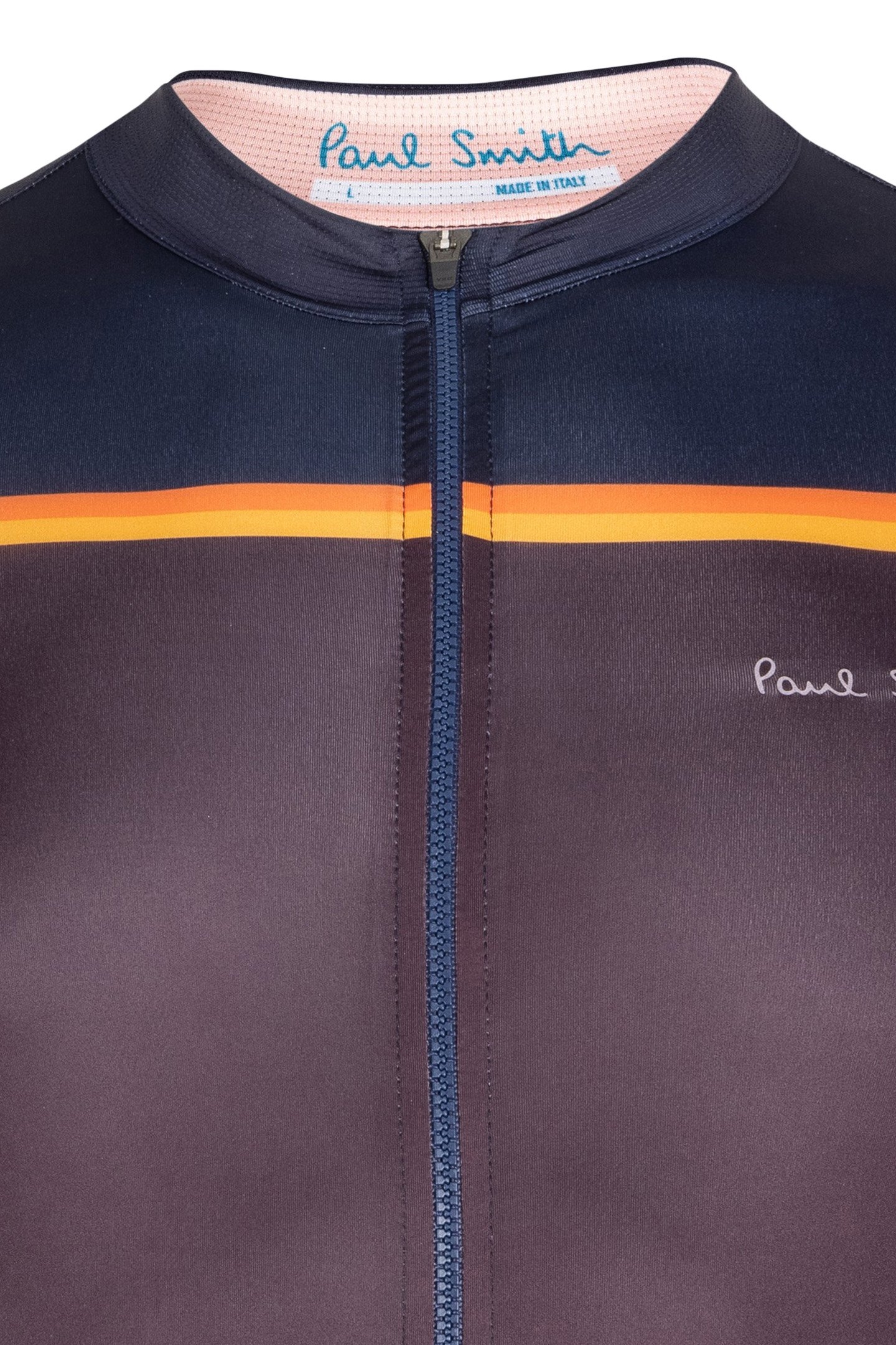 CYCLE JERSEY S/S BOLD STRIPE VERY DARK NAVY 6