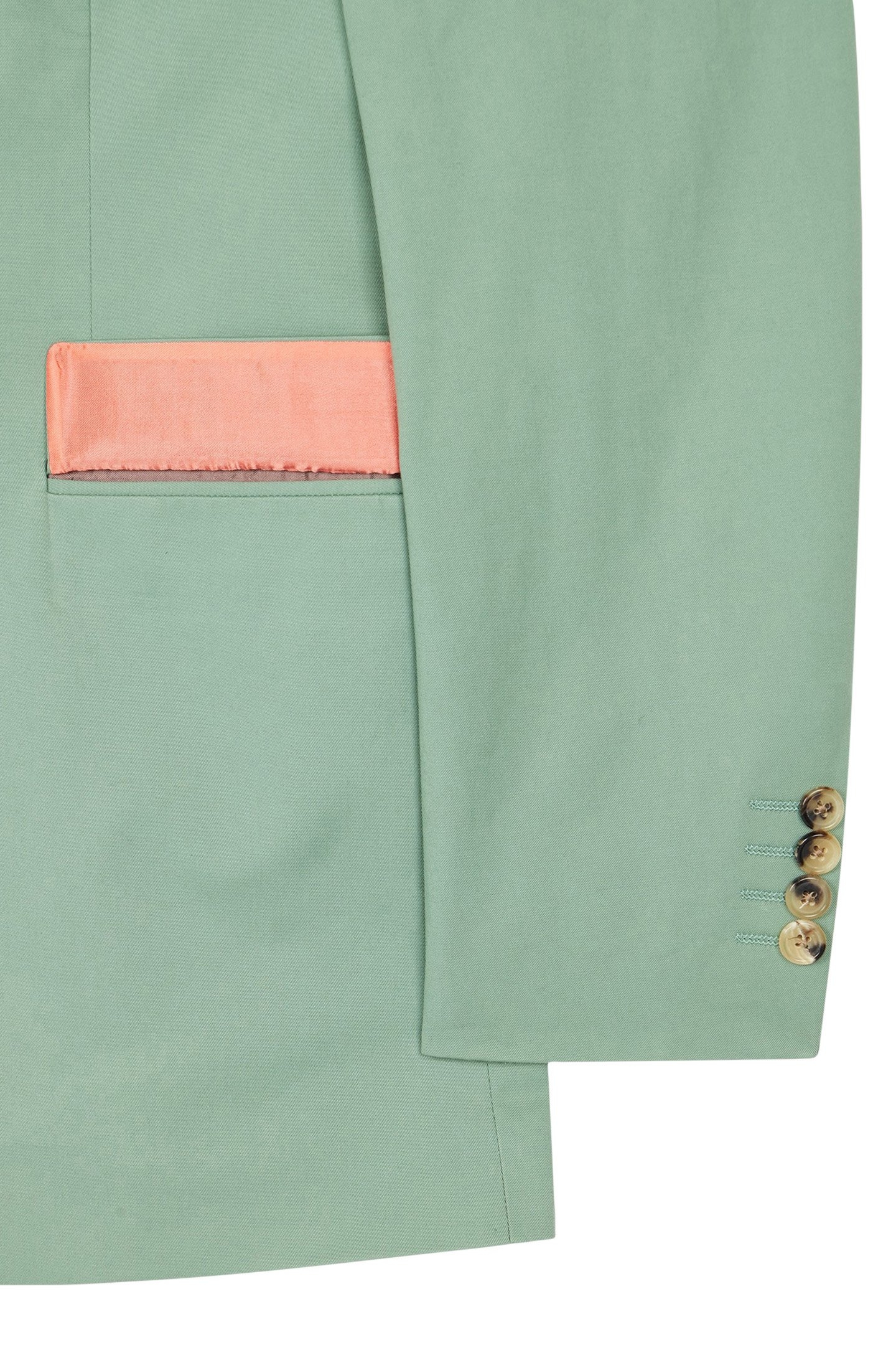 2 BUTTON JACKET LT GREYISH GREEN 6