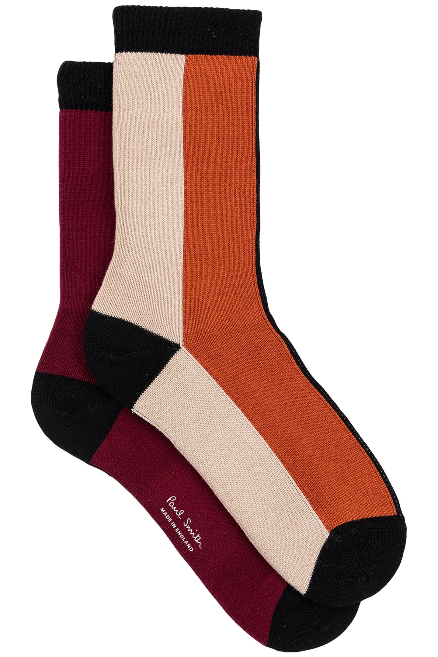 SOCK CLARA STRIPE BLACK 1