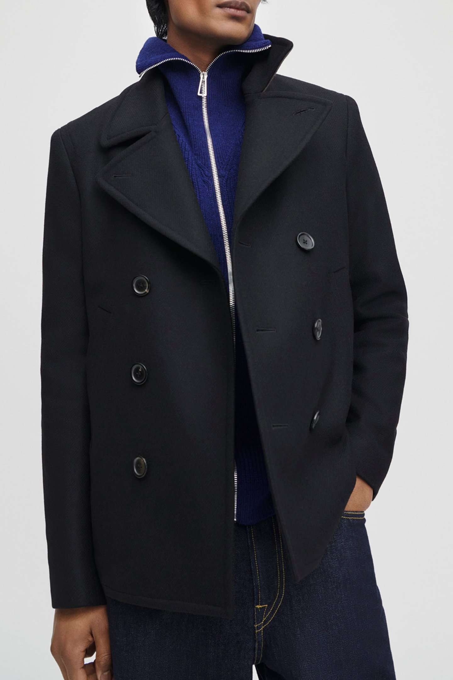 MENS COAT VERY DARK NAVY 6