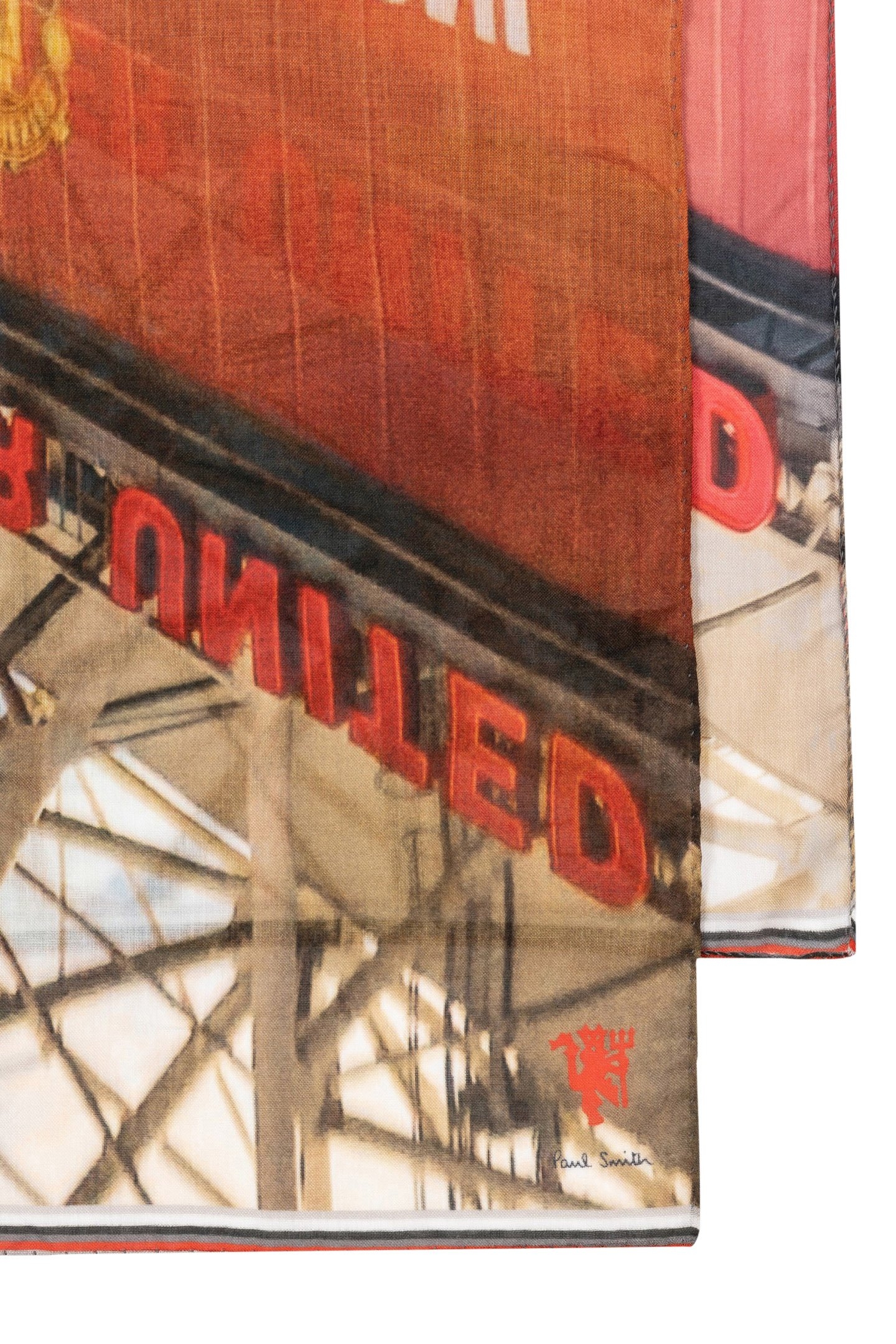 MEN SCARF MAN U STADIUM MULTI COLOURED 3