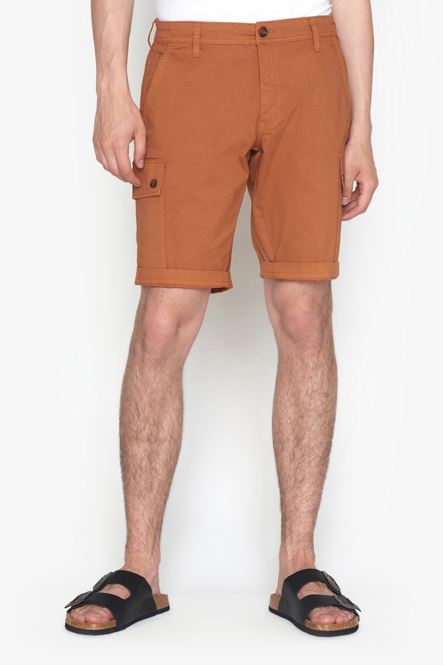 KENSI SHORTS+ SIENNA ORANGE 1