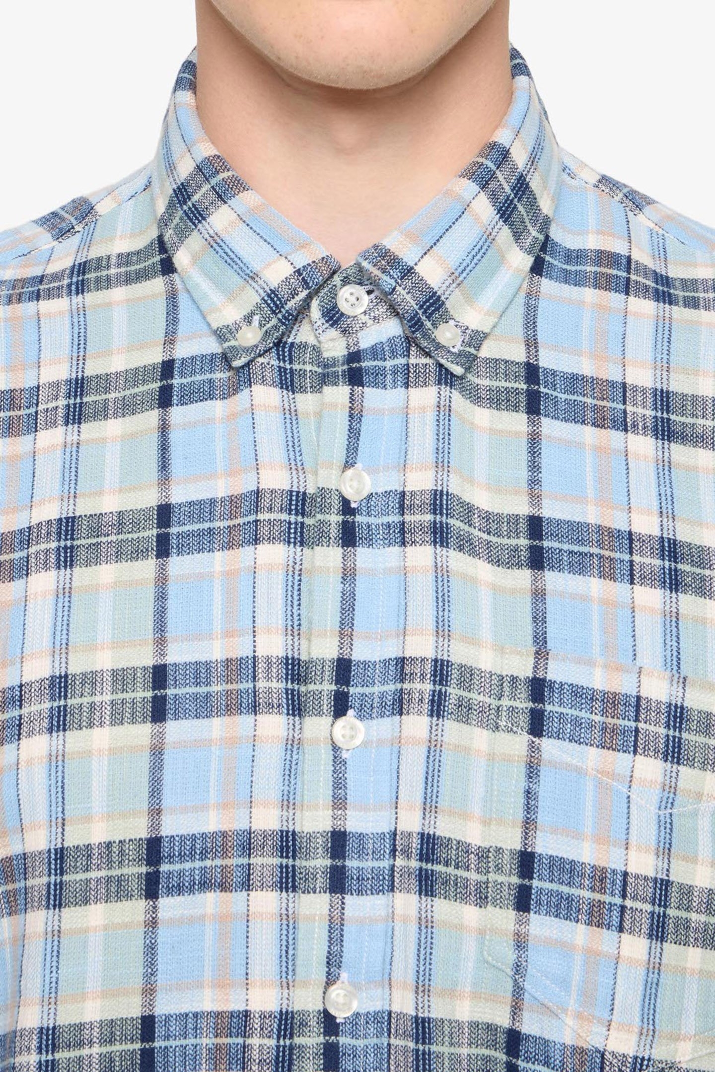 PANSI WAFFLE CHECK GREEN FROSTY 6