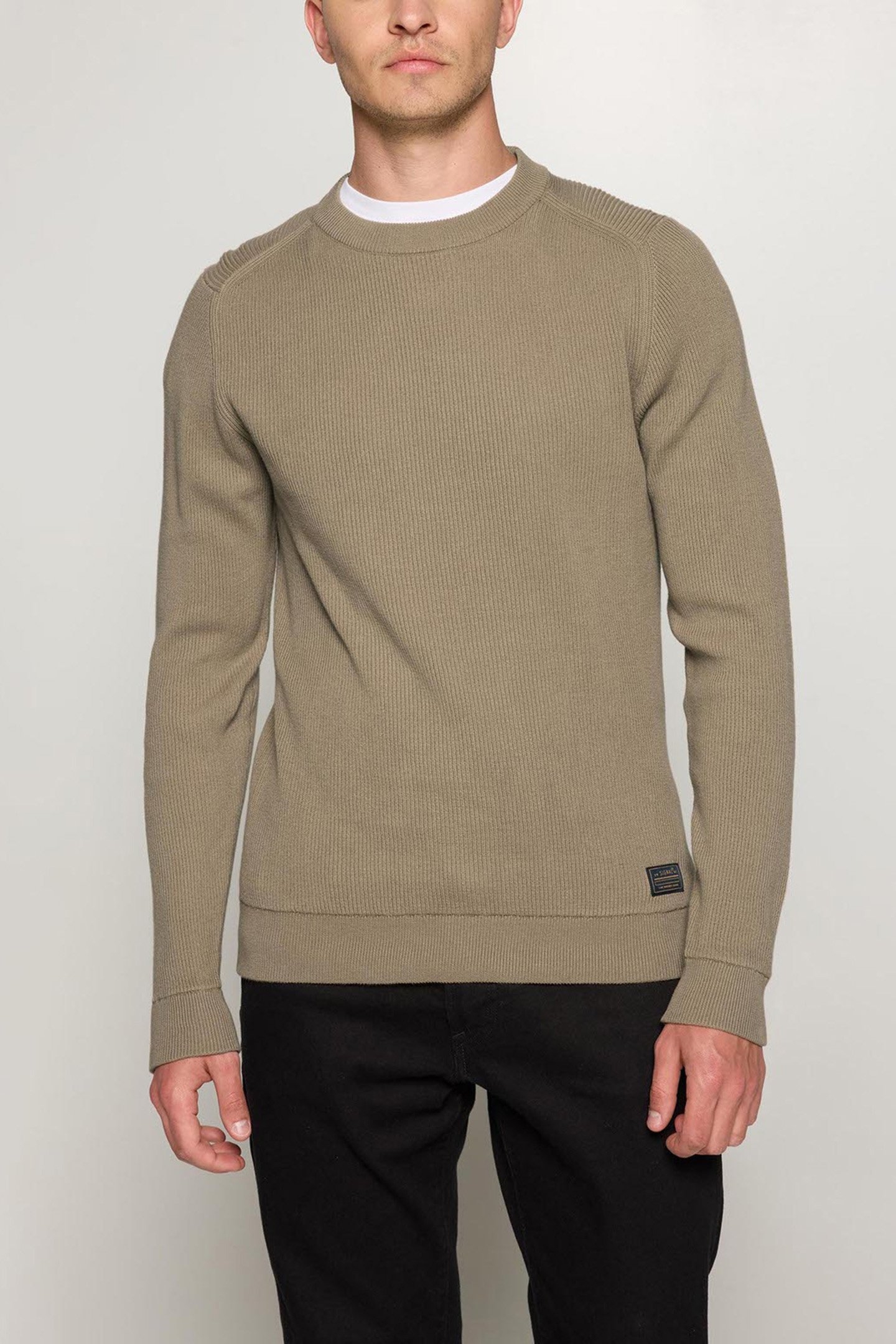 NORMANSI CREW LIGHT RIB DRY TEAK 1