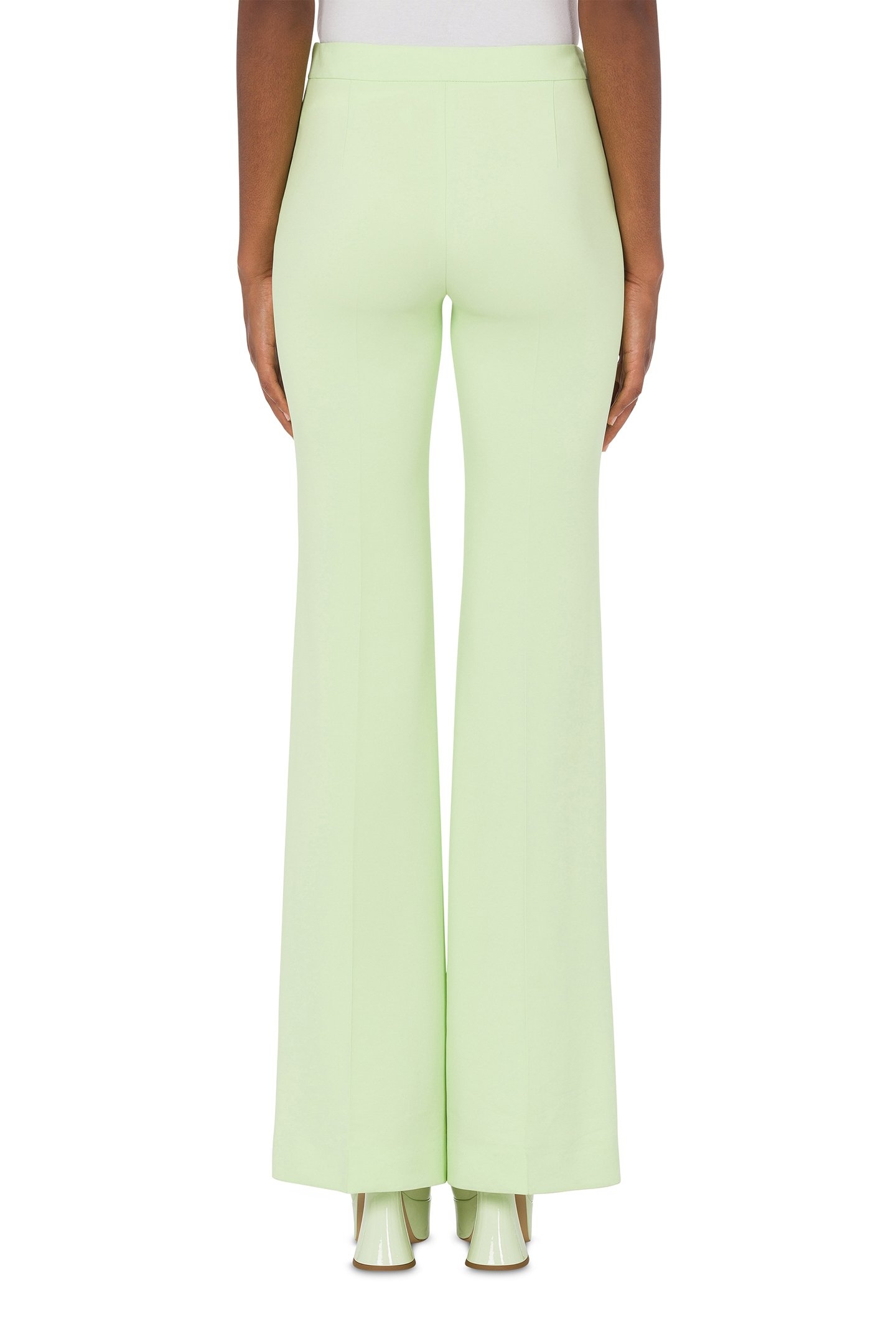 60'S CADY FLARED TROUSERS GREEN 2