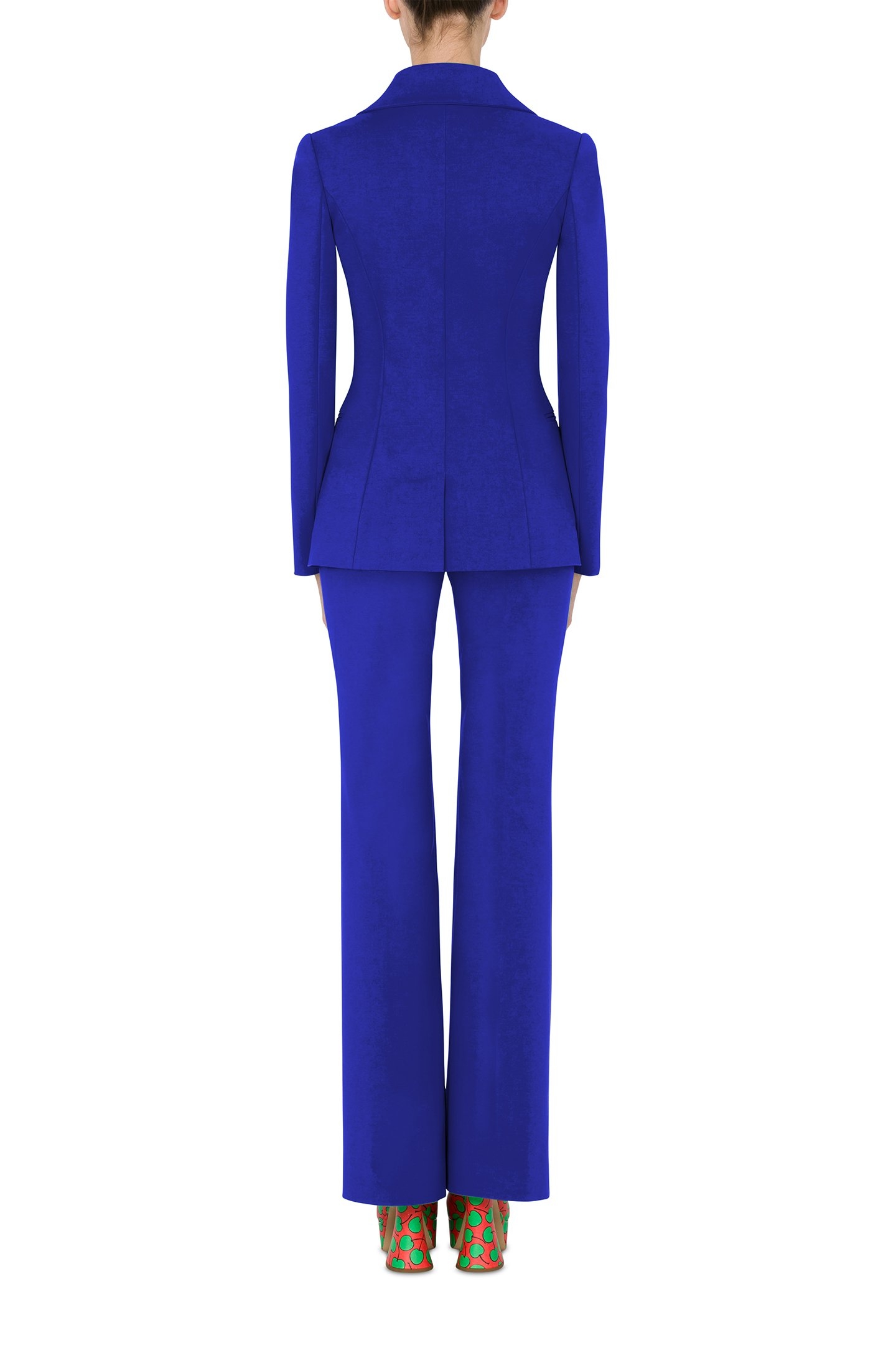 60'S STRETCH CANVAS JACKET BLUE 2