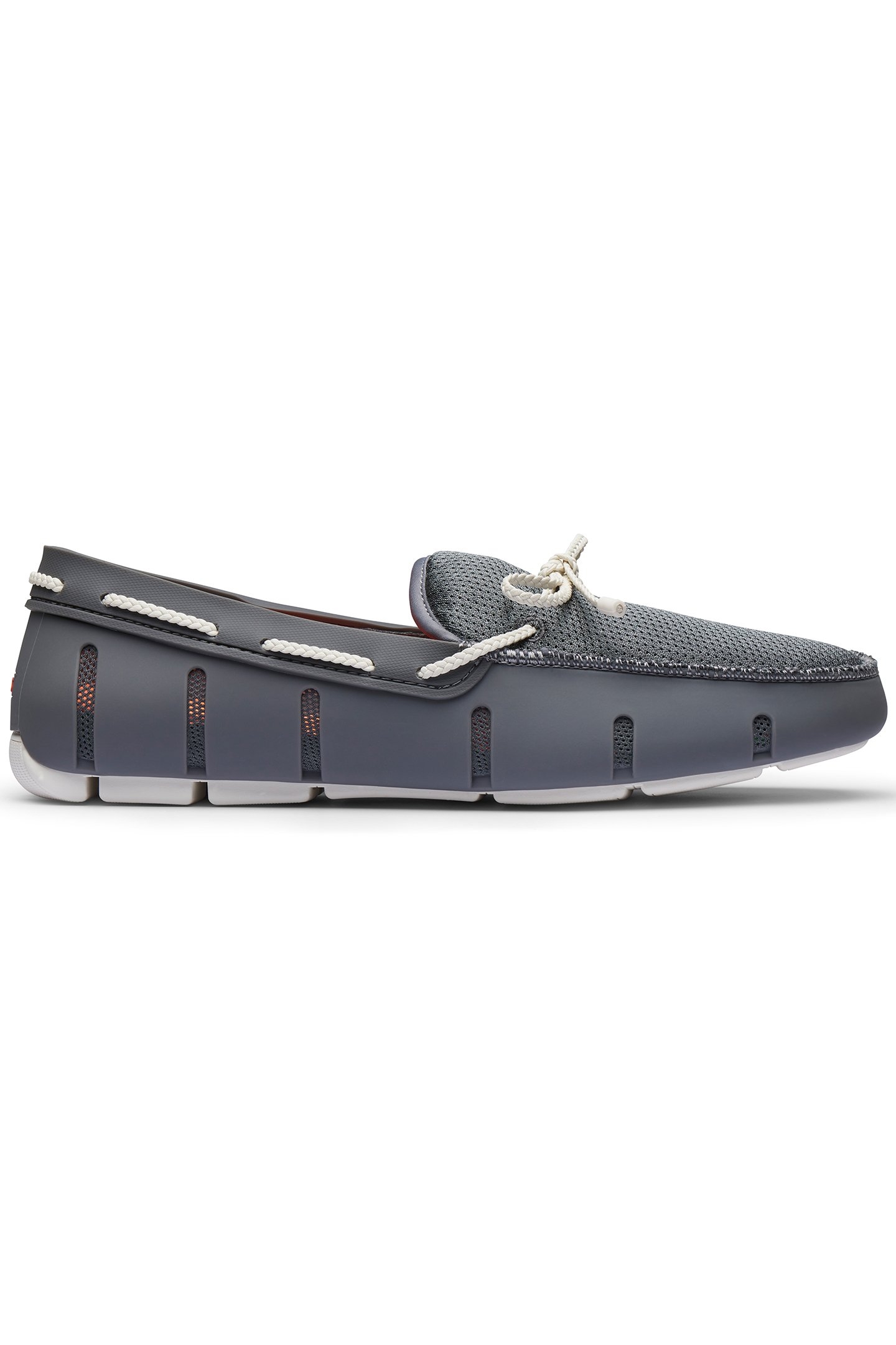 BRAIDED LACE LOAFER BASALT GREY 1