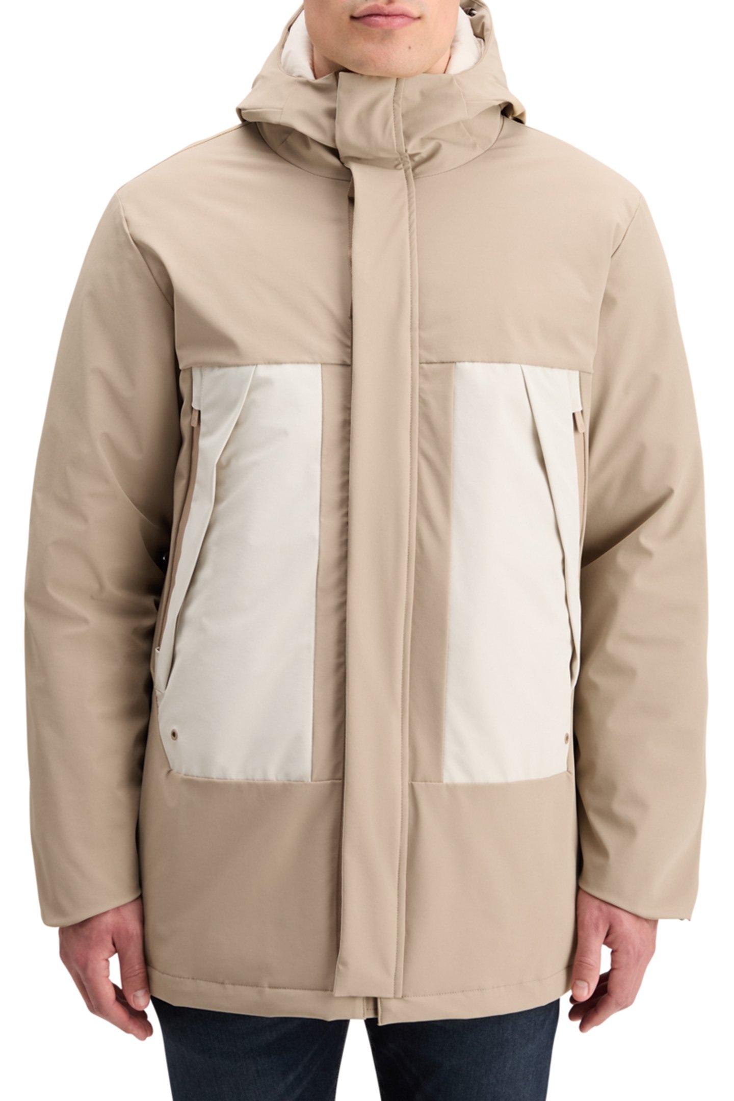 TECHNICAL CITY PARKA MOCHA 1