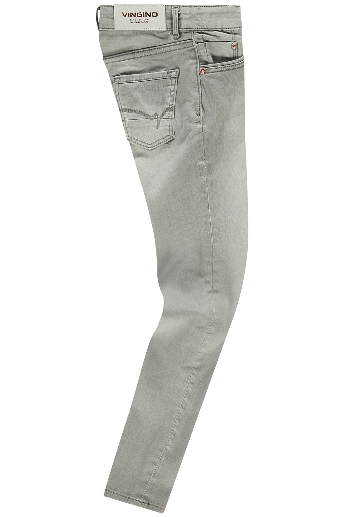 GIRL'S BERNICE JEANS LIGHT GREY 3