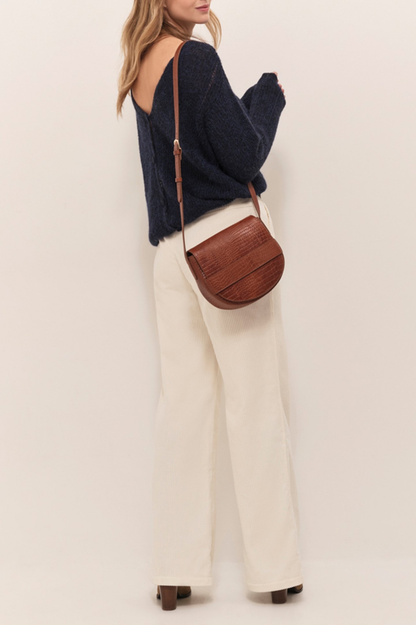 THILO - FANCY NAVY KNIT CARDIGAN 4