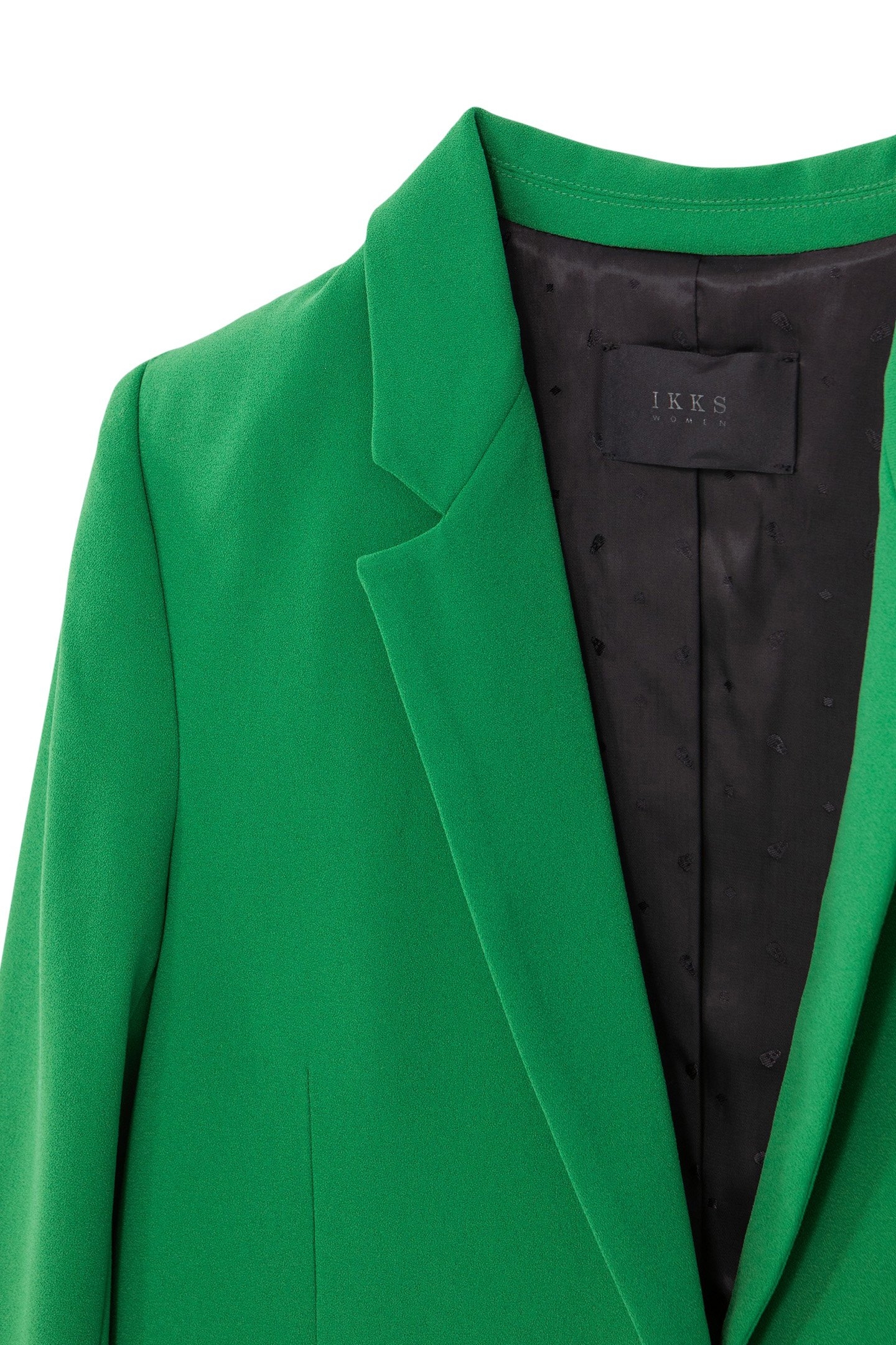 GREEN RECYCLED POLYESTER SUIT JACKET 8