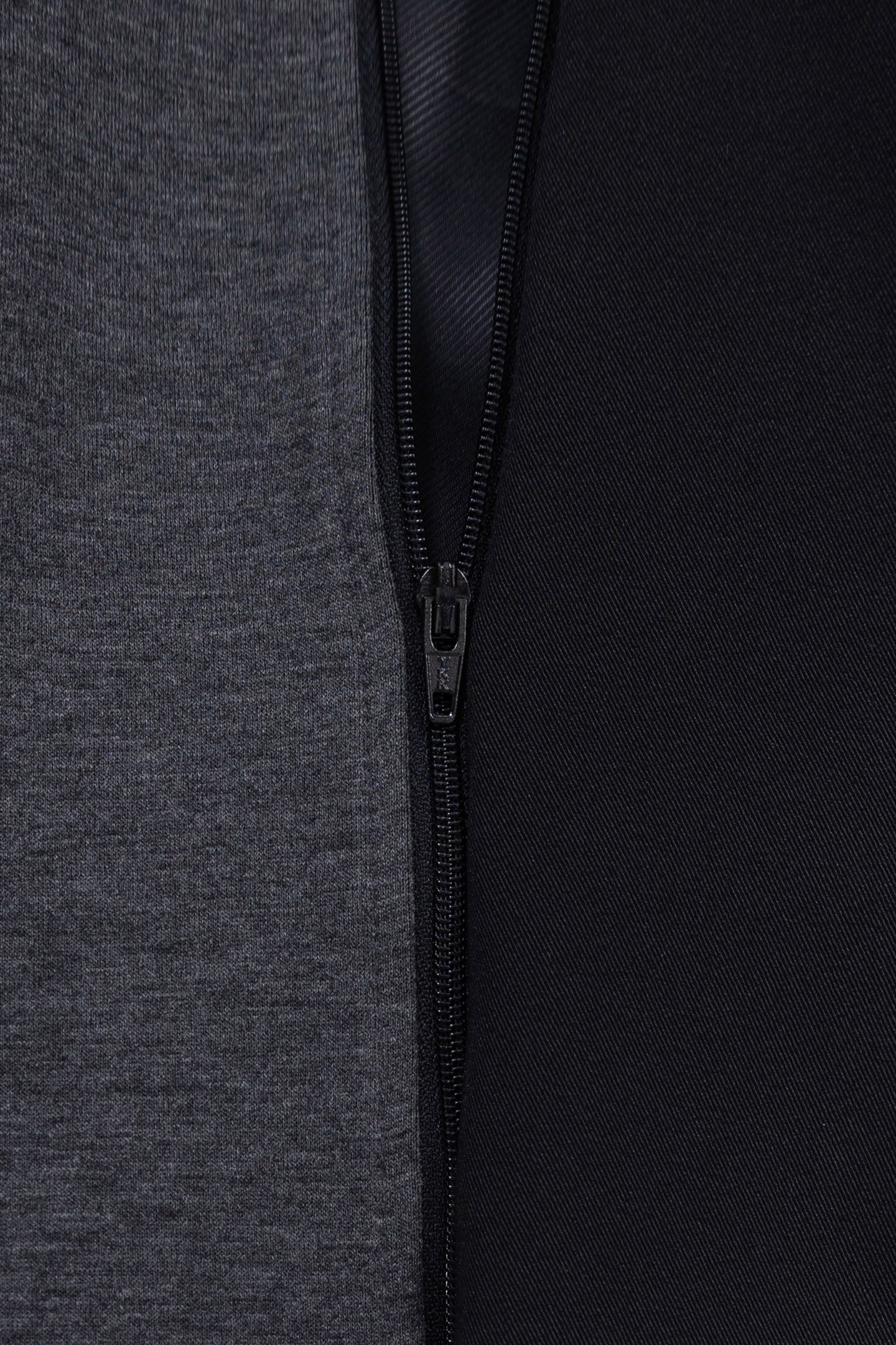 BLACK PAREMENT HOODED JACKET 7