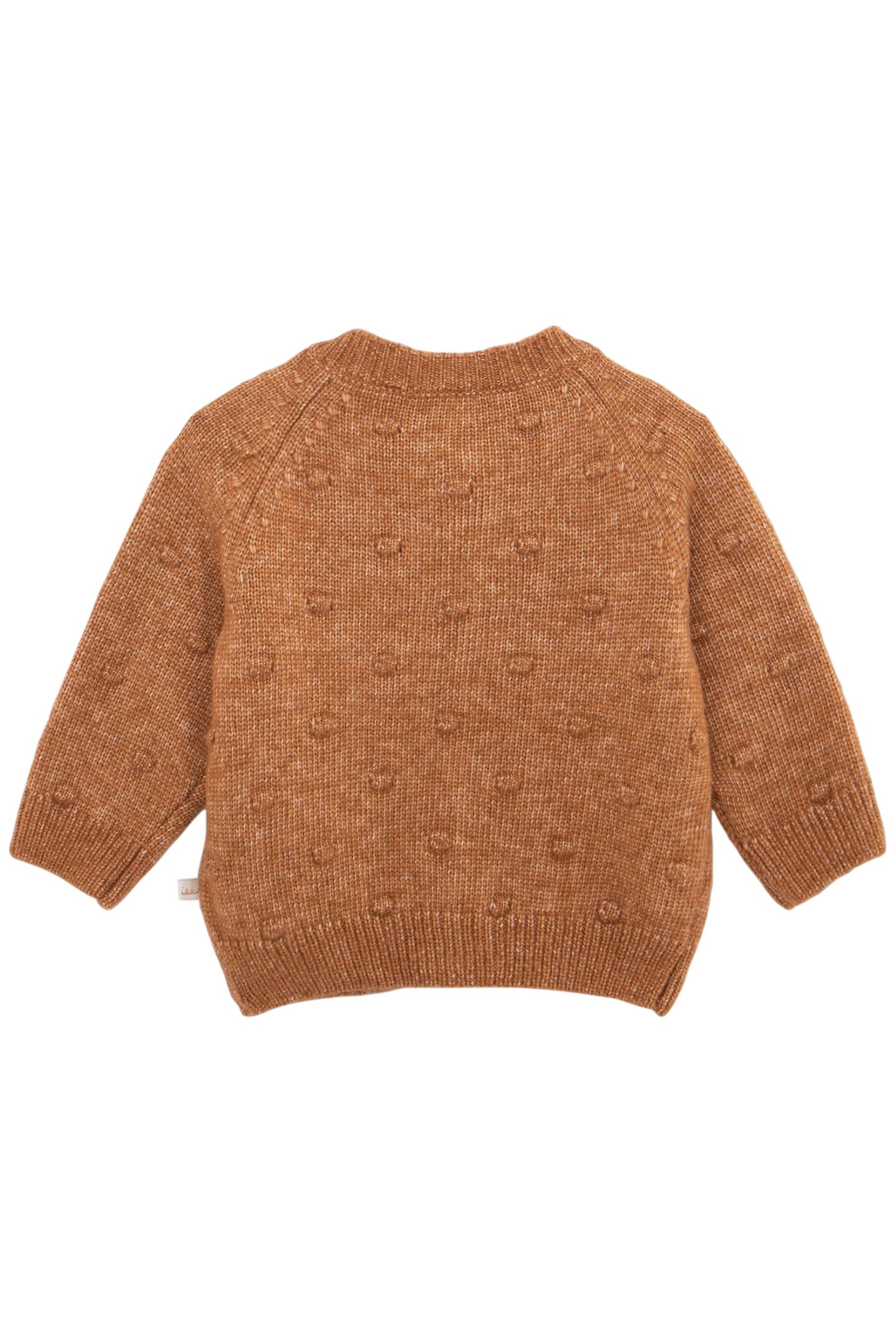 FANCY CAMEL KNIT CARDIGAN BABY GIRL 2