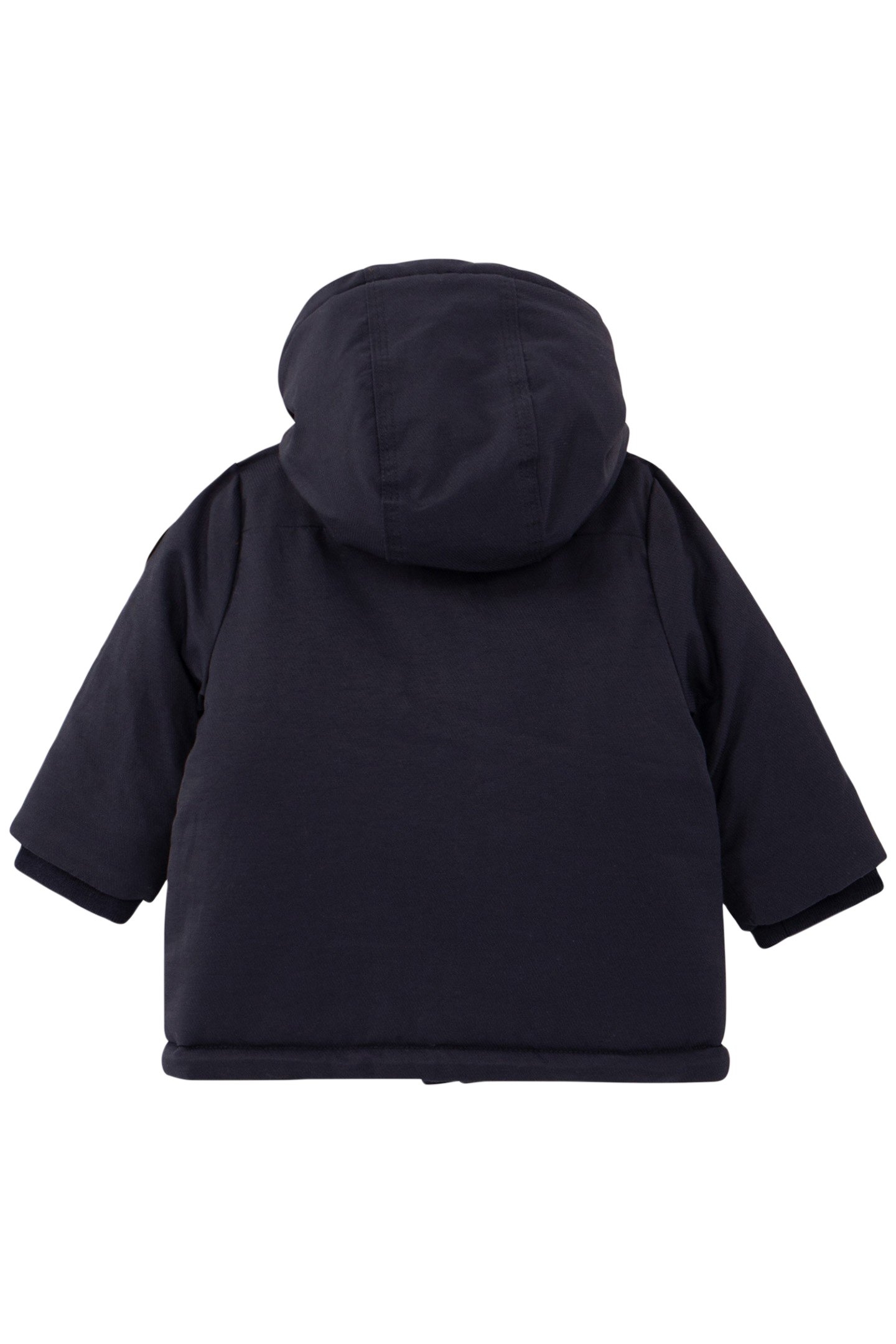 BABY BOY NAVY LINED PARKA 2