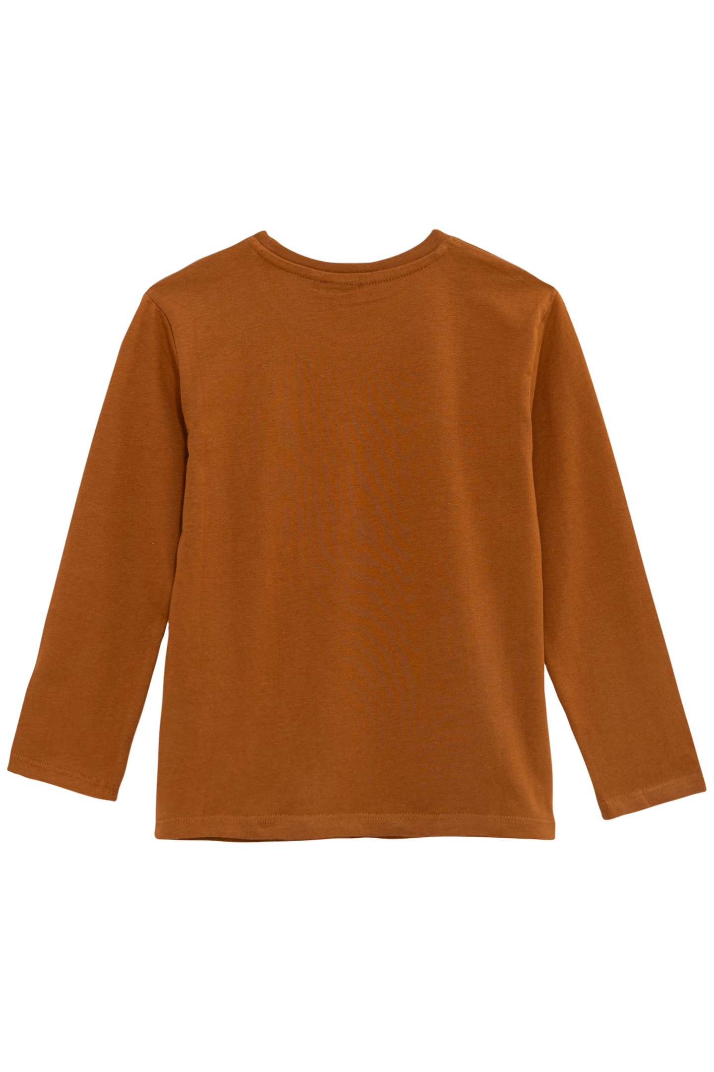 BOY'S CAMEL ORGANIC COTTON SATIN BLUE MESSAGE T-SHIRT 2