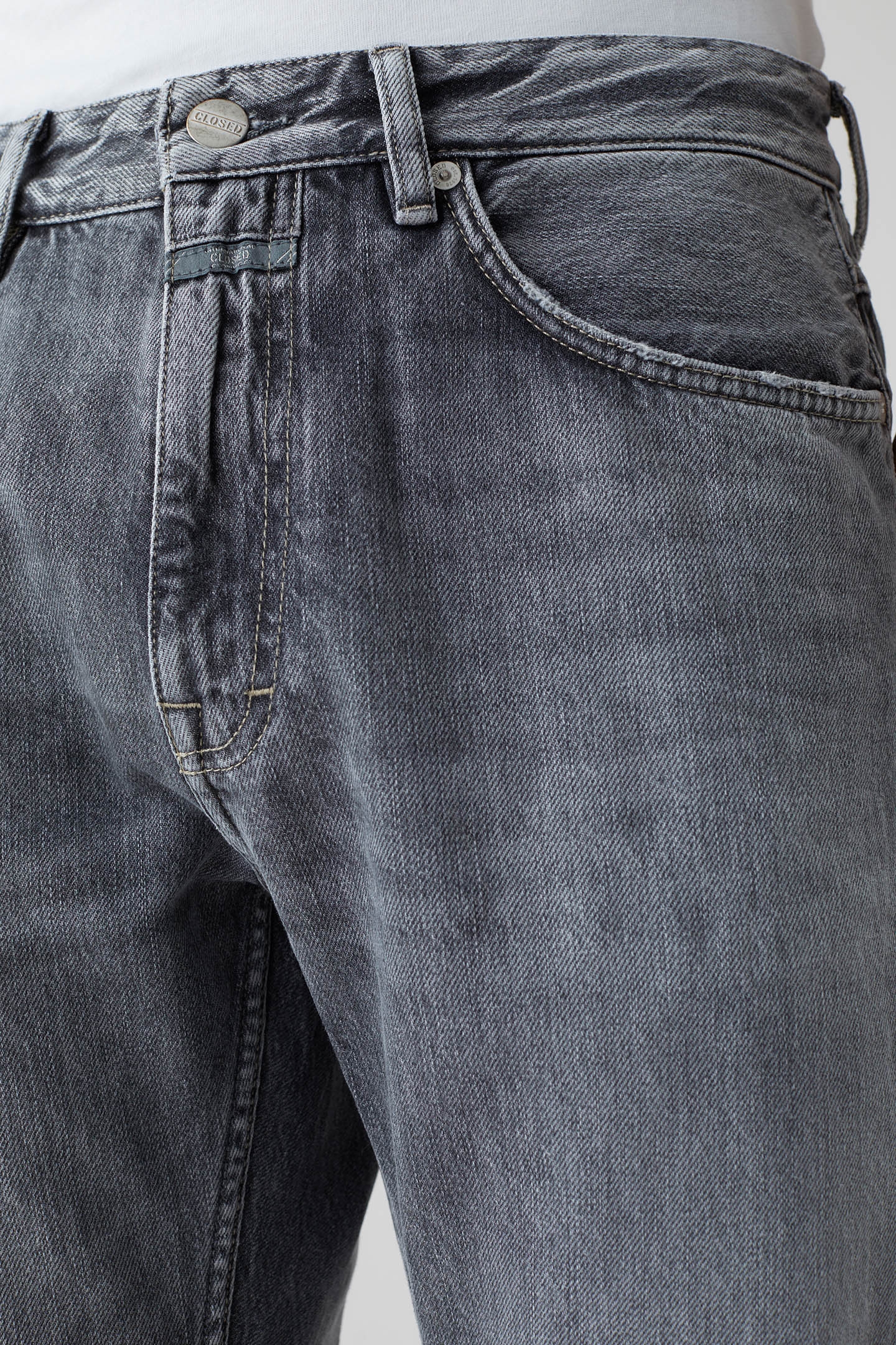 COOPER TAPERED JEANS MID GREY 6