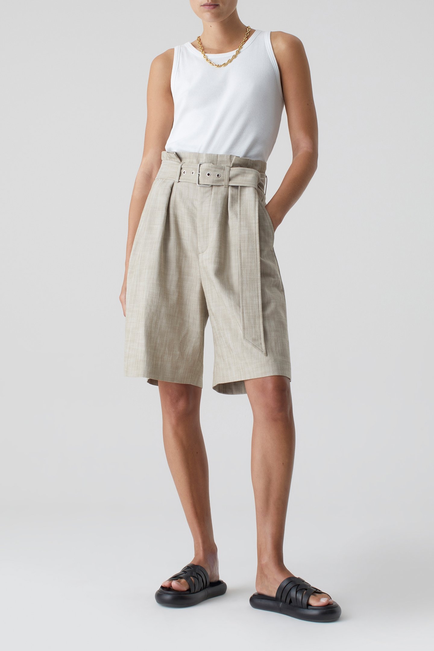 ELDON SHORTS NUTMEG 3