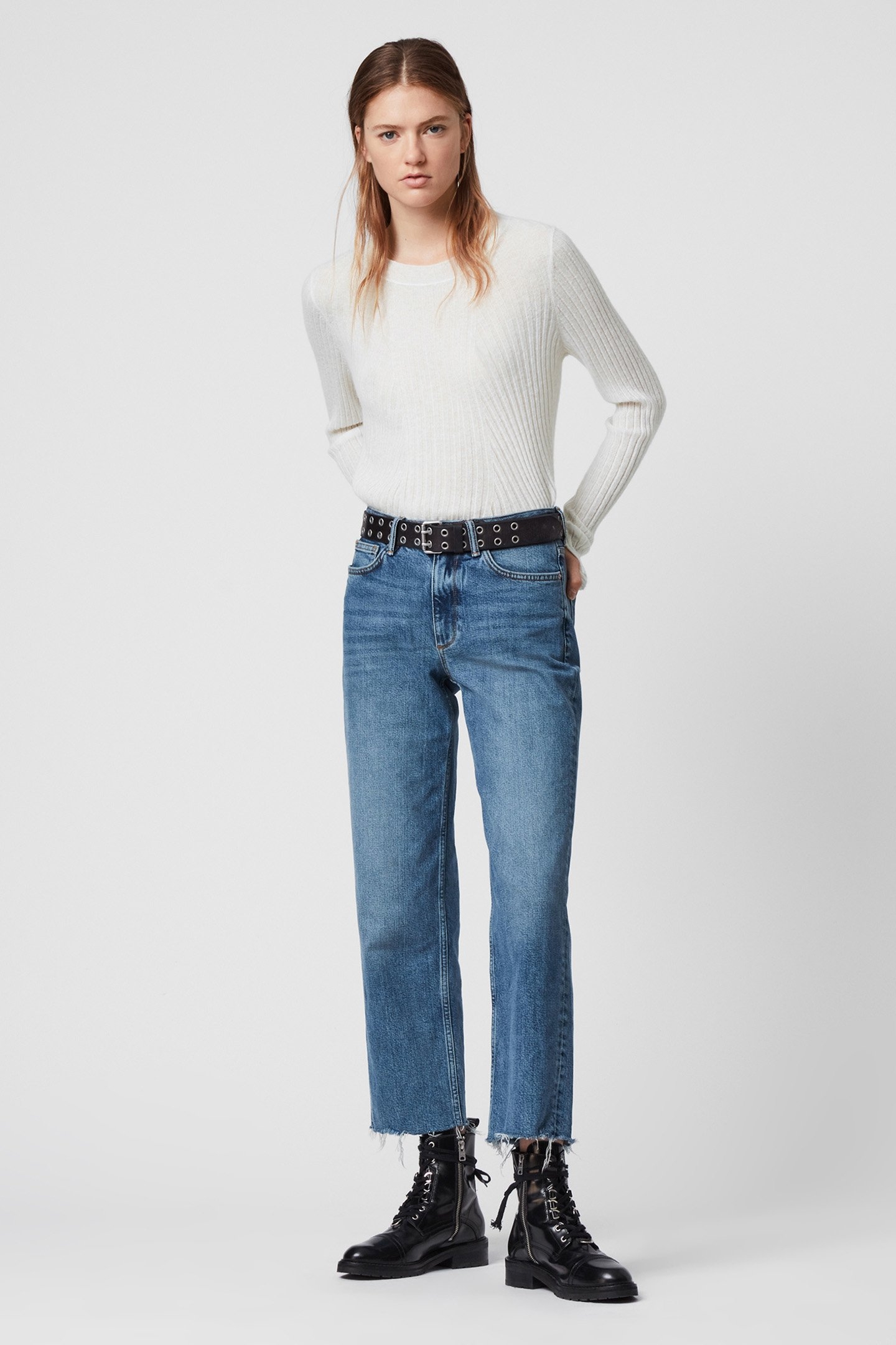 ADDIE CREW CHALK WHITE 2