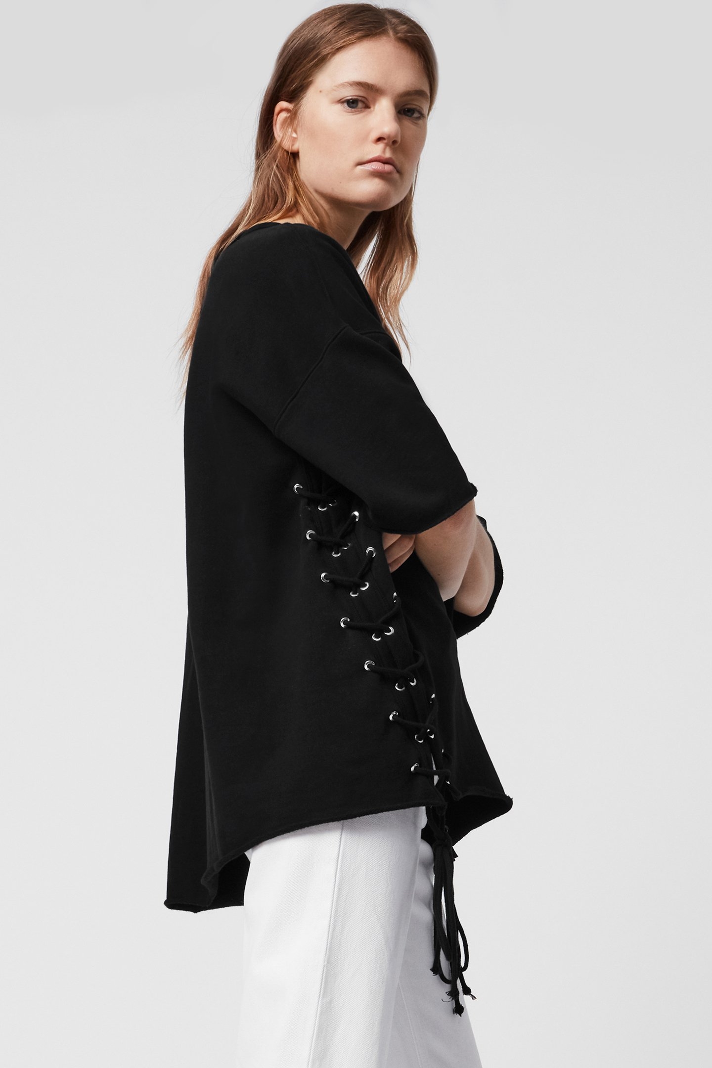 LORHAINE LACE SS SWE BLACK 5