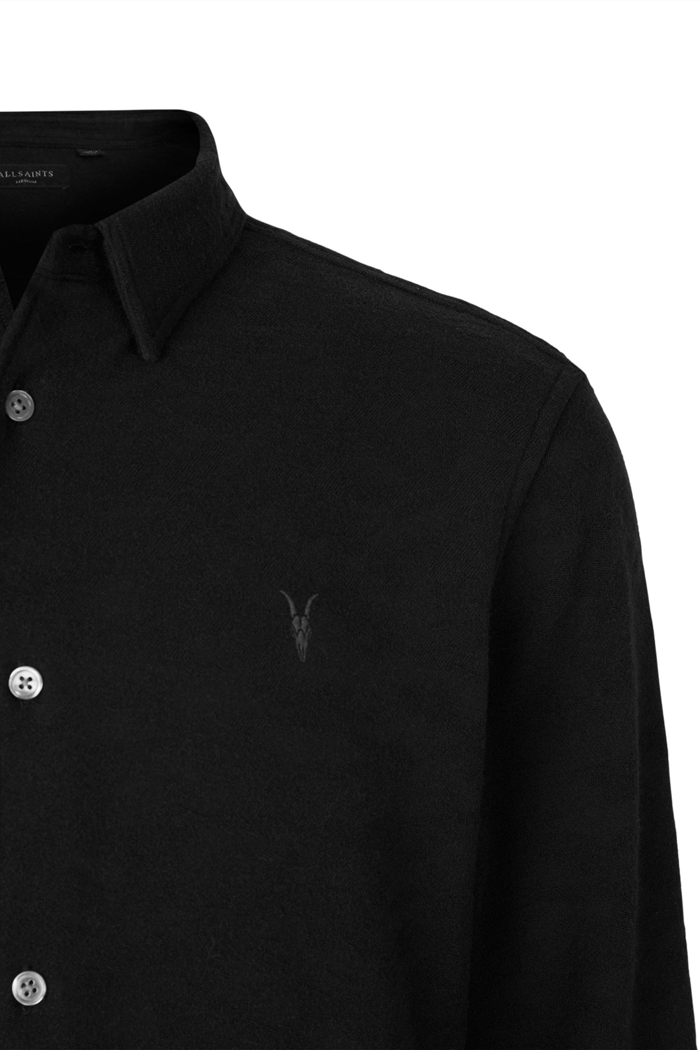 MARTIAL LS SHIRT JET BLACK 5