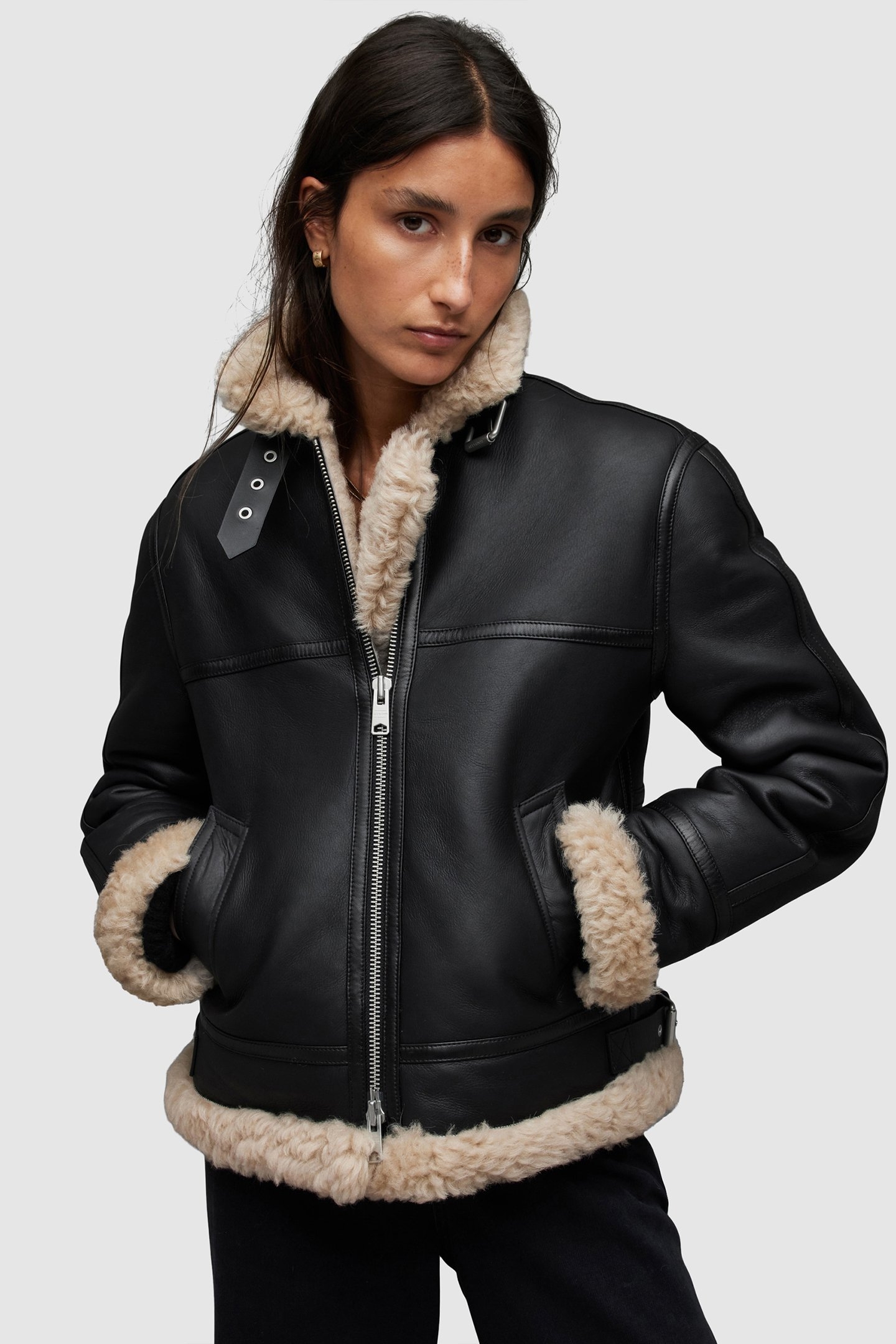 LOREL FLYING JACKET BLACK 1