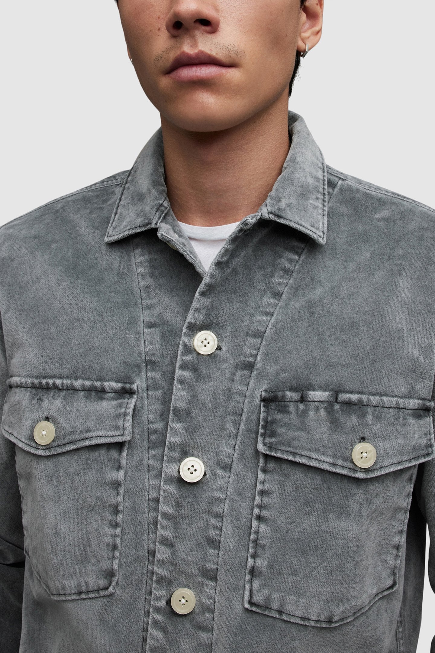 HARRIER LS SHIRT DULL BLUE 8