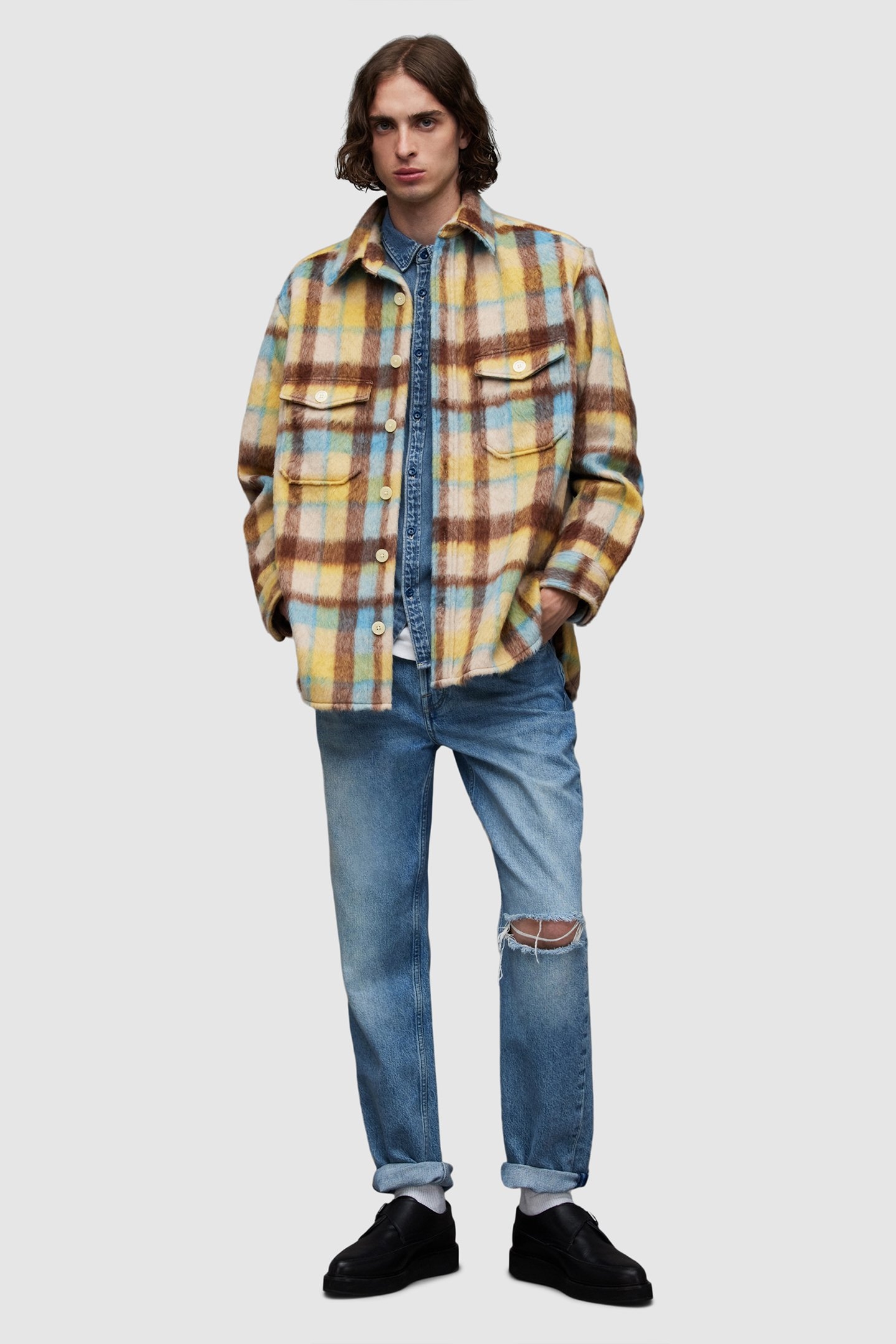 STRABLER LS SHIRT MEADOW YELLOW 3