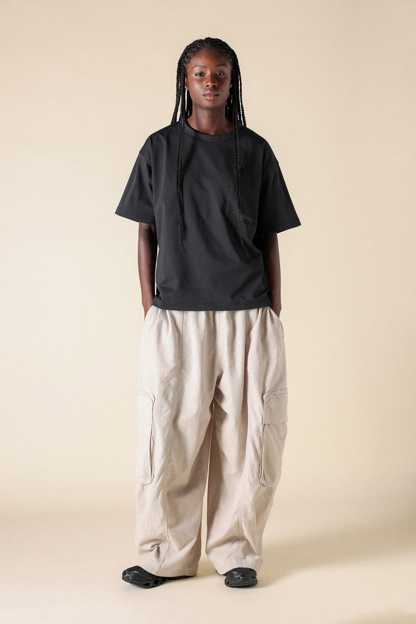 UNISEX SL HEAVY OUNCE T-SHIRT BLACK 5