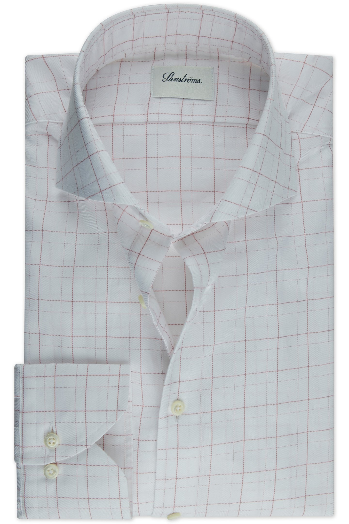 FITTED BODY/11, RC CUFF LIGHT PINK CHECK 1