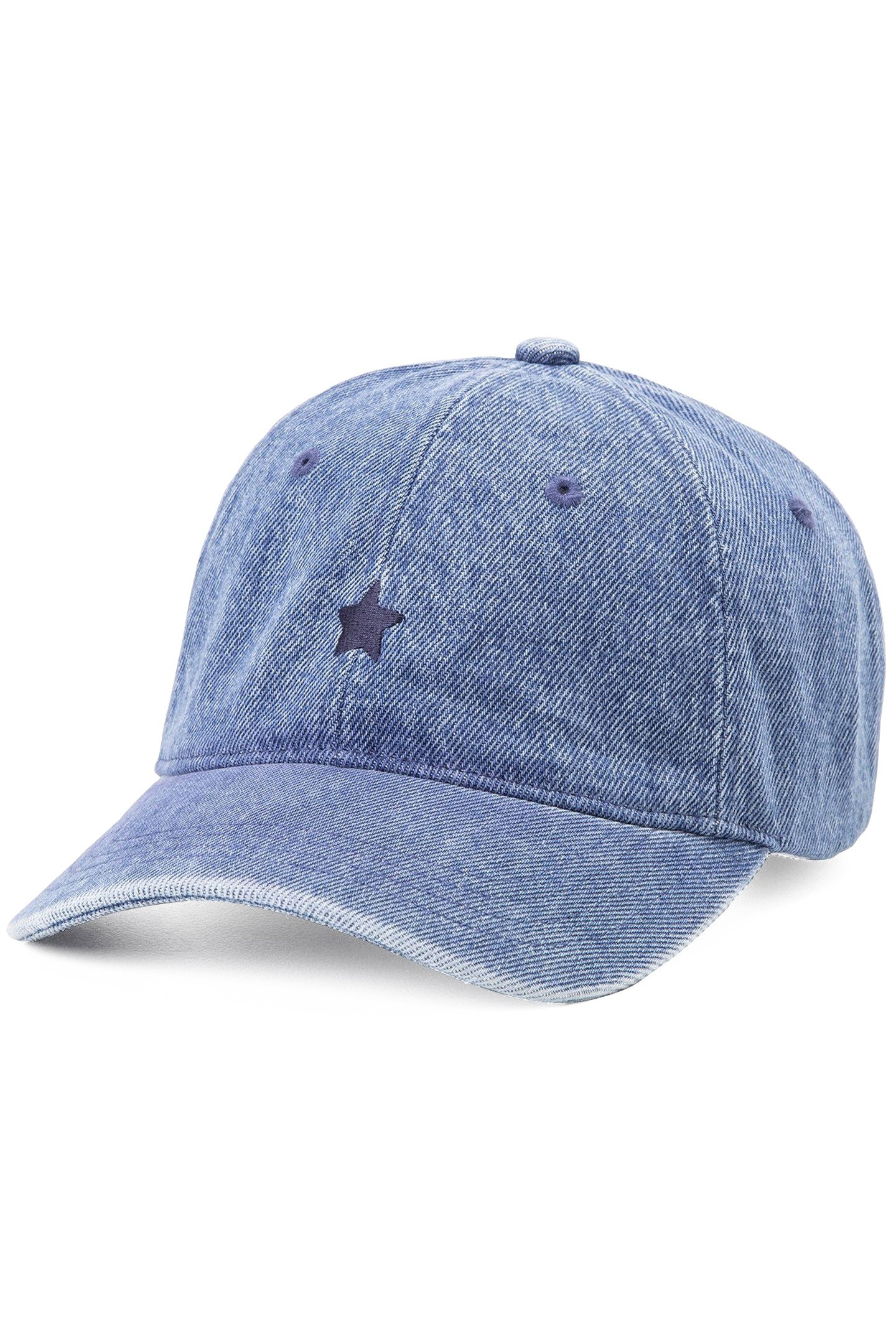 MINI GRAPHIC CAP INDIGO LIGHT WASH 9 1