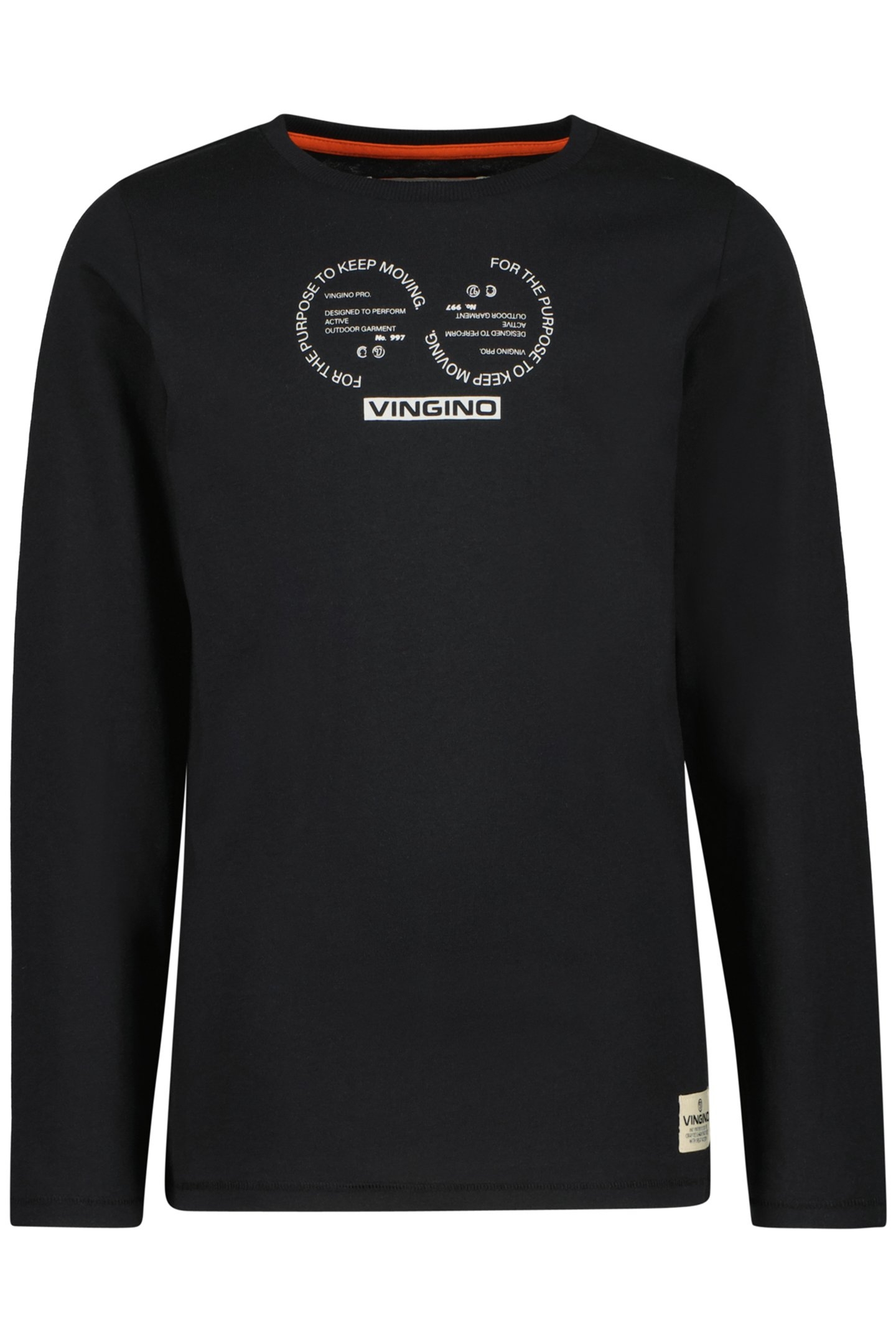 BOY'S JEAY T-SHIRT DEEP BLACK 1