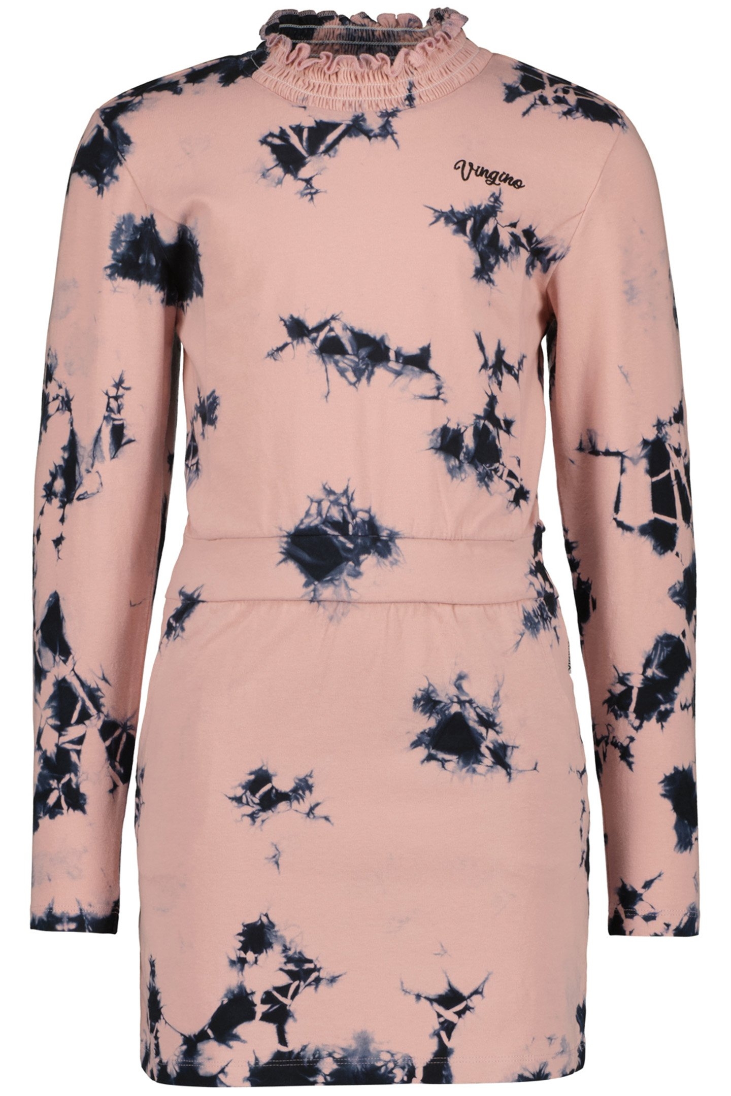 GIRL'S PILOTA MIDI DRESS OLD PINK 1