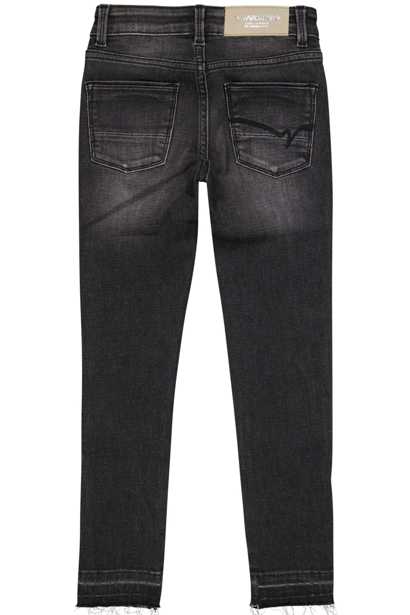 GIRL'S BELIZE SPLIT JEANS BLACK VINTAGE 2