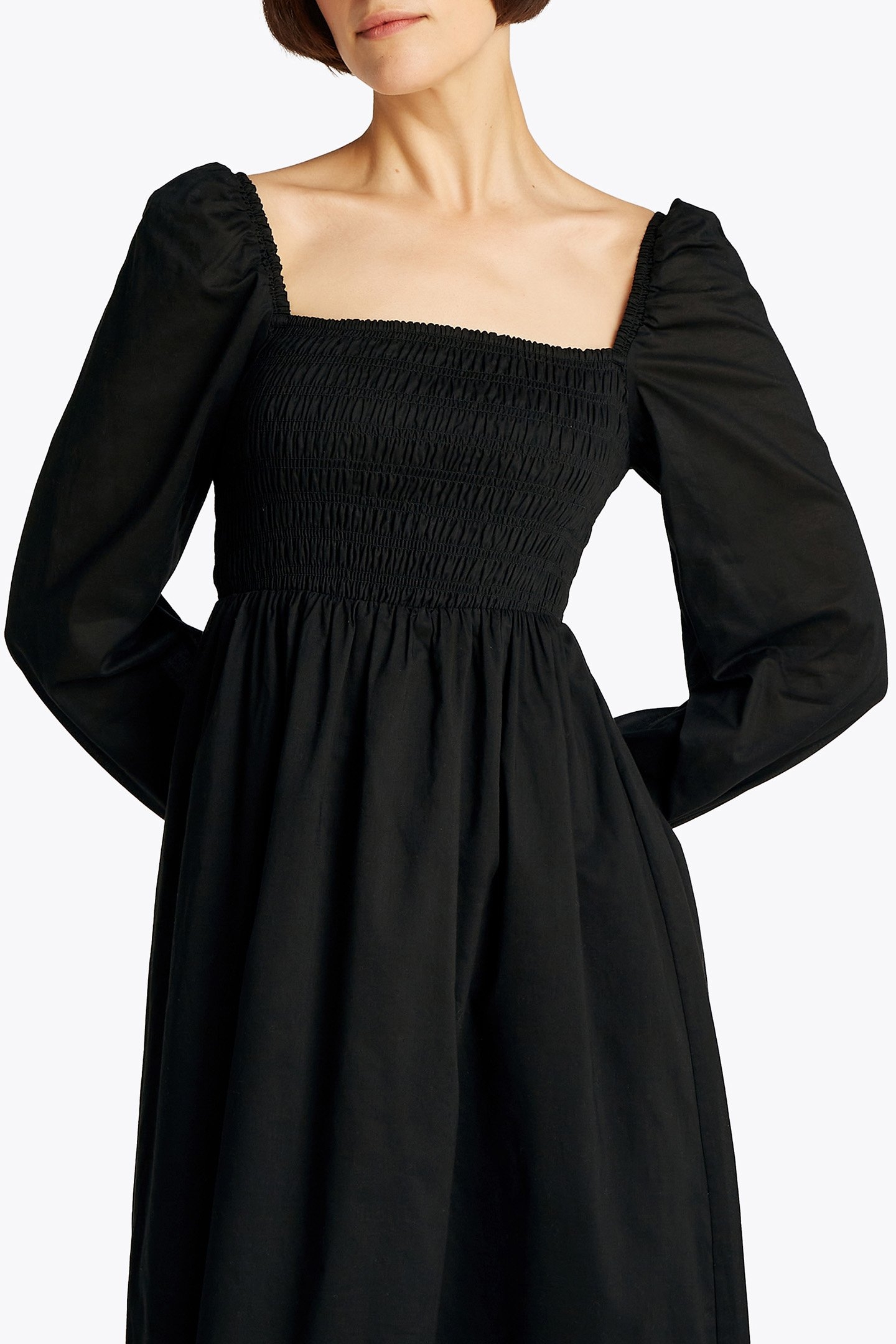 TJW COTTON VOILE MID BLACK 5