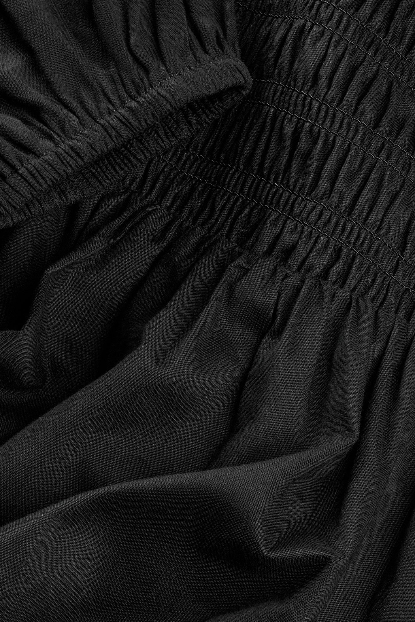 TJW COTTON VOILE MID BLACK 6