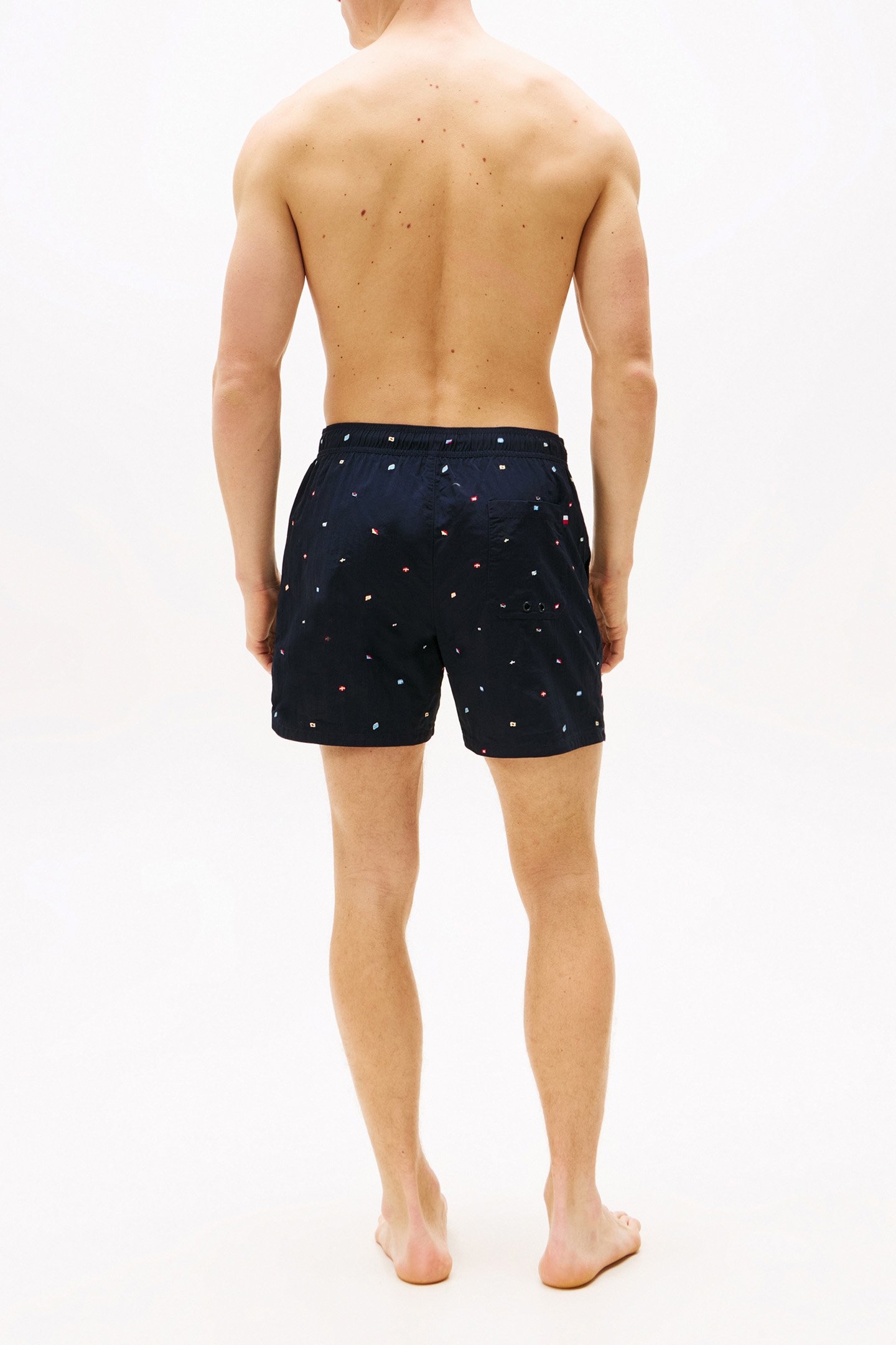 CR FLAG CRITTER DESERT SKY REGULAR FIT SWIM SHORTS BLUE 3