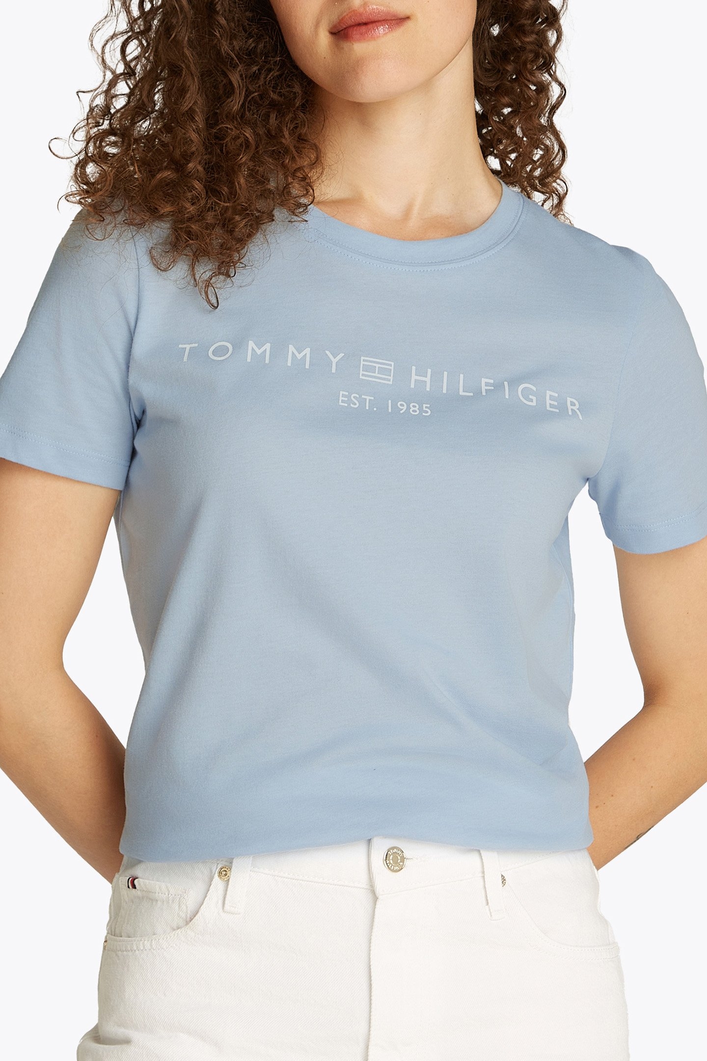 REG CORP LOGO CREW NECK BREEZY BLUE 5