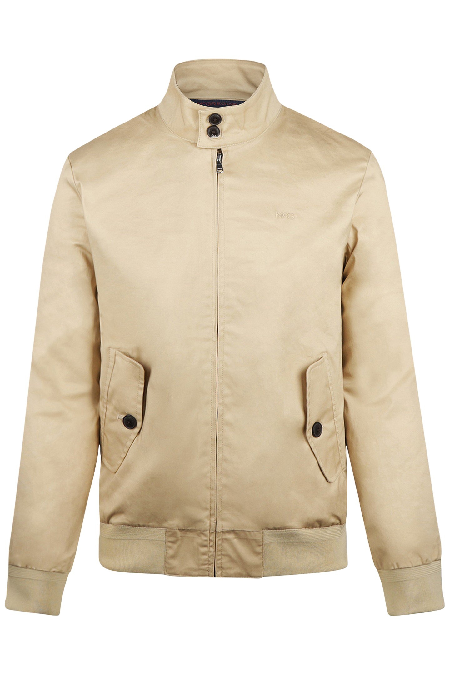 CLASSIC COTTON BOMBER SAND 1
