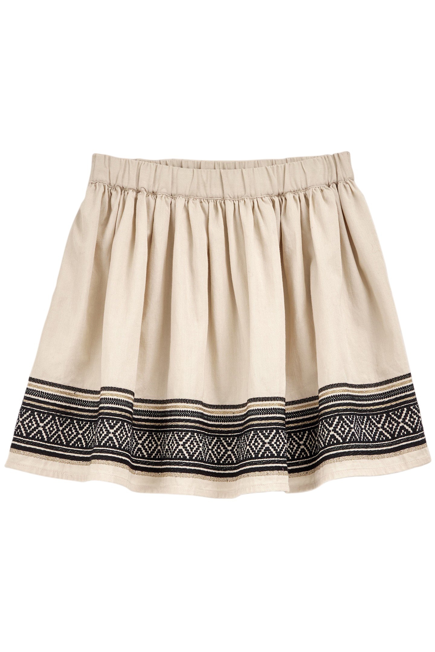 SKIRT MEDIUM LENGTH BEIGE 3