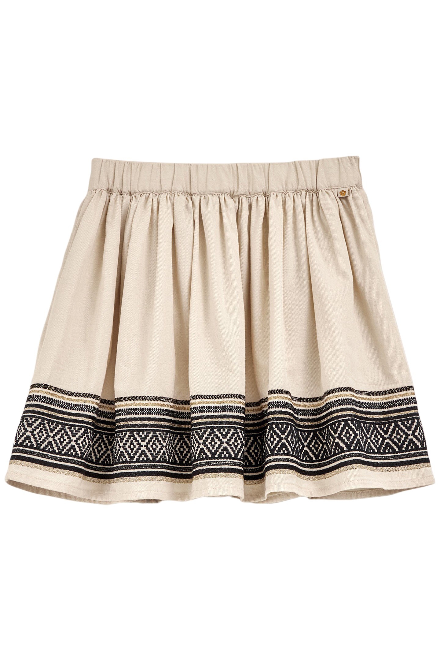 SKIRT MEDIUM LENGTH BEIGE 4