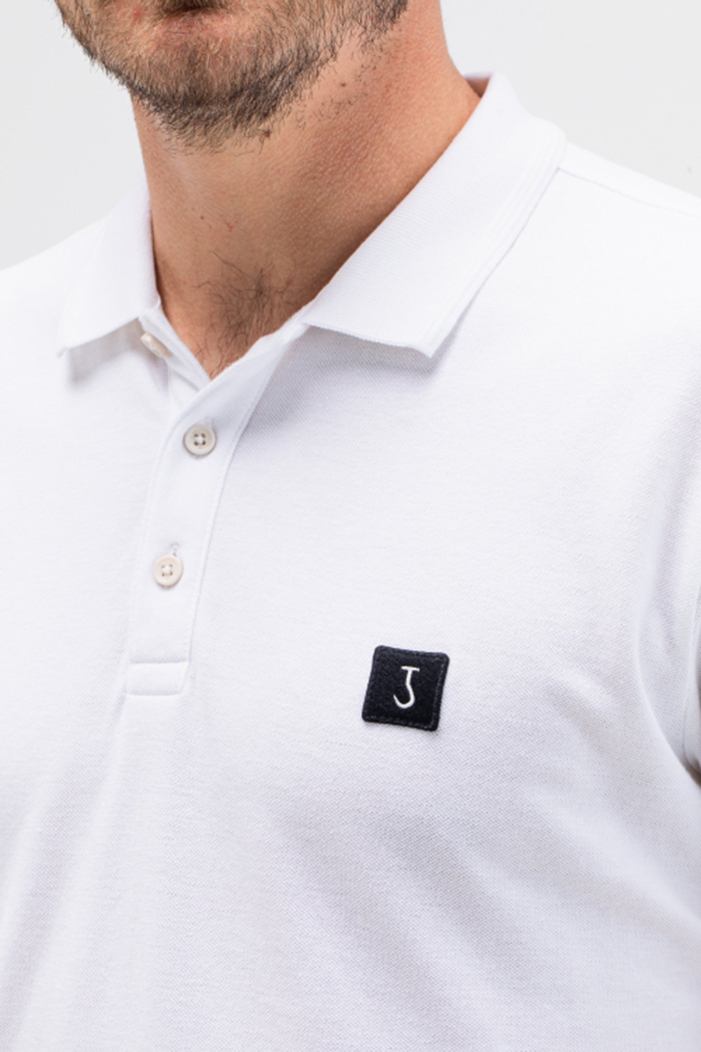 CLASSIC COMFORT POLO GRAND PRIX WHITE 4