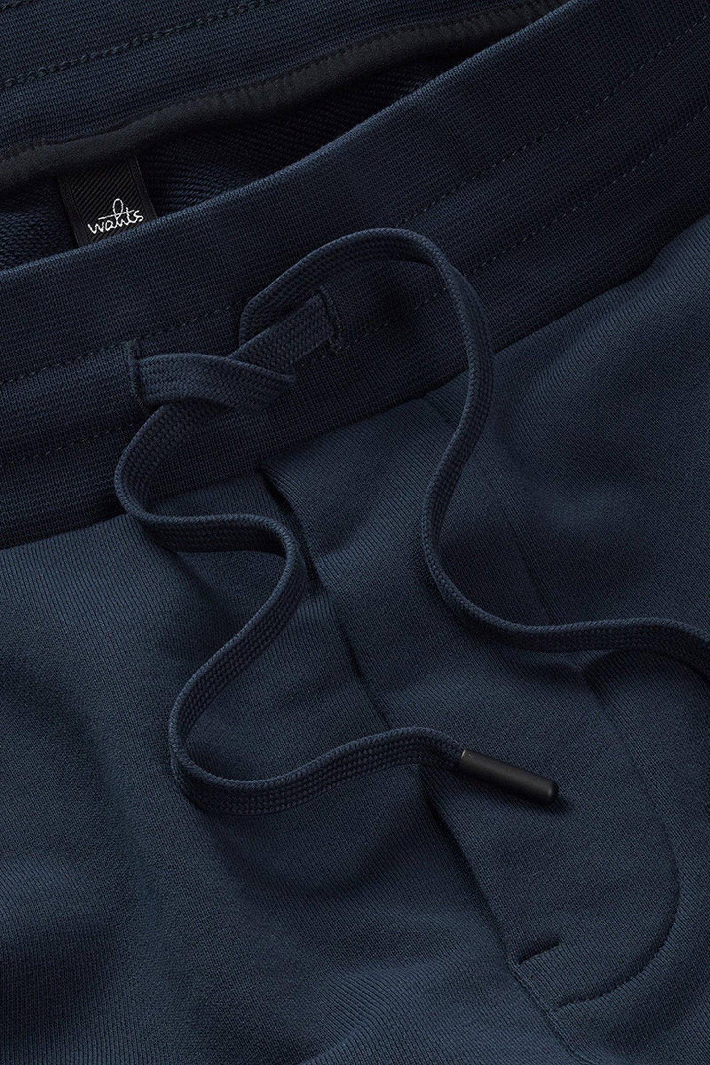 HAYDEN | JERSEY PLEATED SWEATSHORTS NAVY BLUE 4